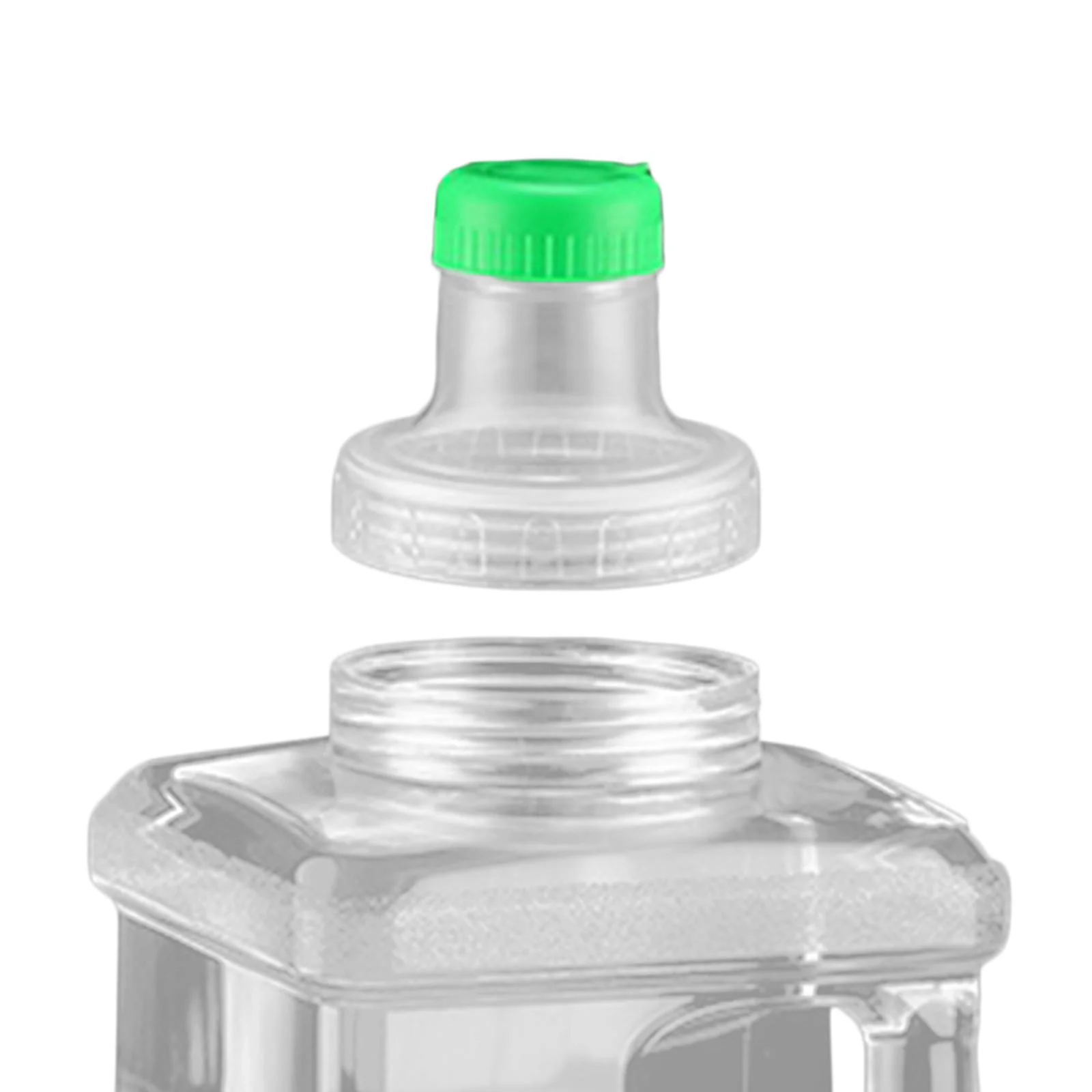 Water Dispenser Bottle Jug Large Capacity Water Carrier Mineral Water Barrel 5L Square