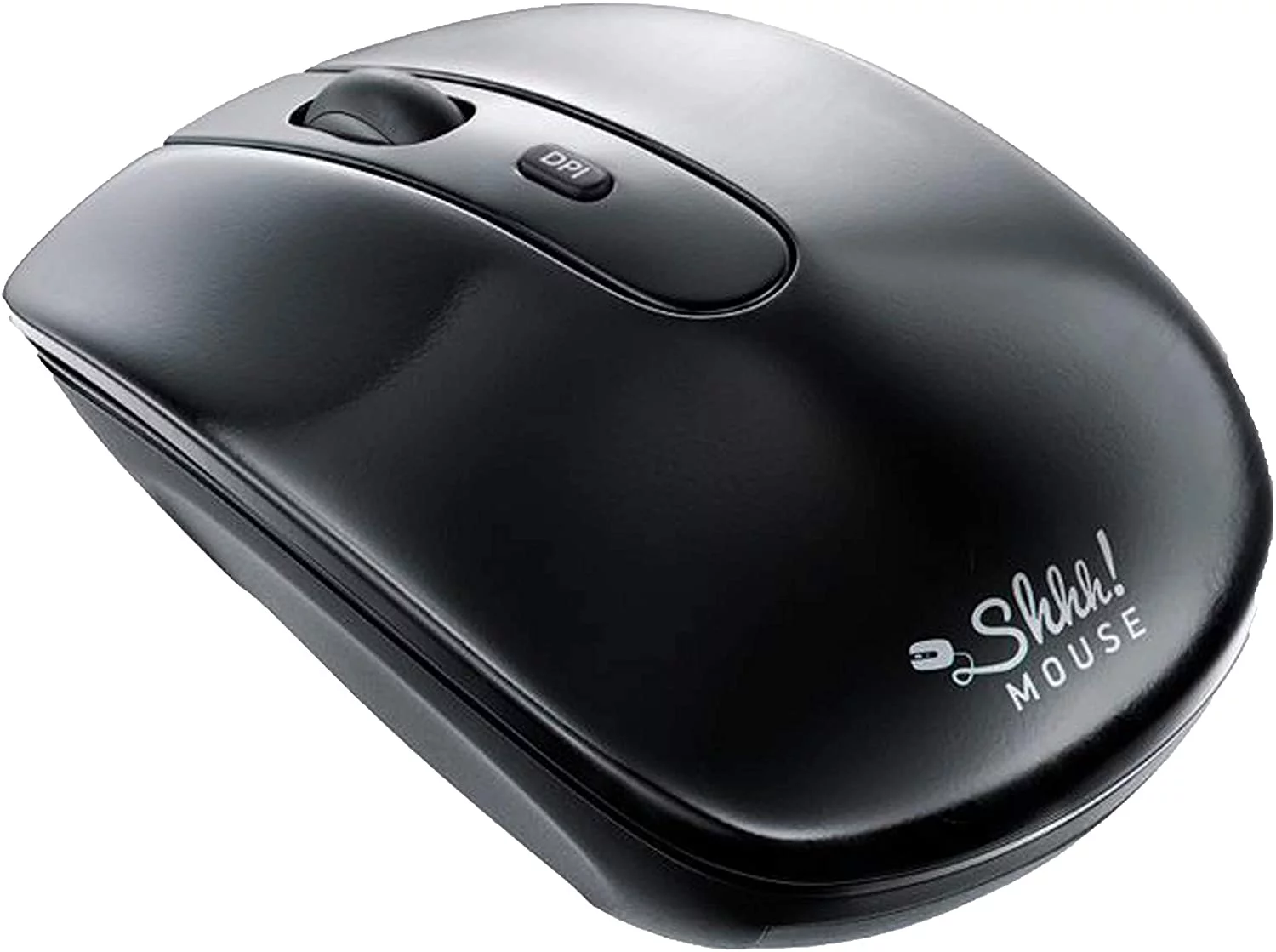Shhhmouse Wireless Mouse for Laptop, USB Computer Mouse Bluetooth, Black