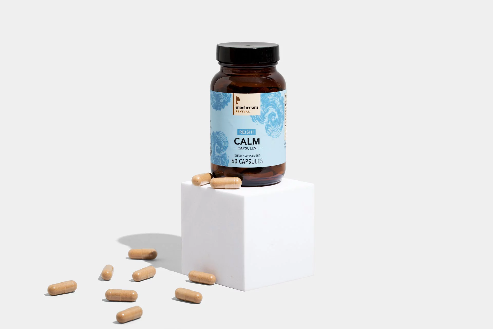 Calm Reishi Capsules by Mushroom Revival