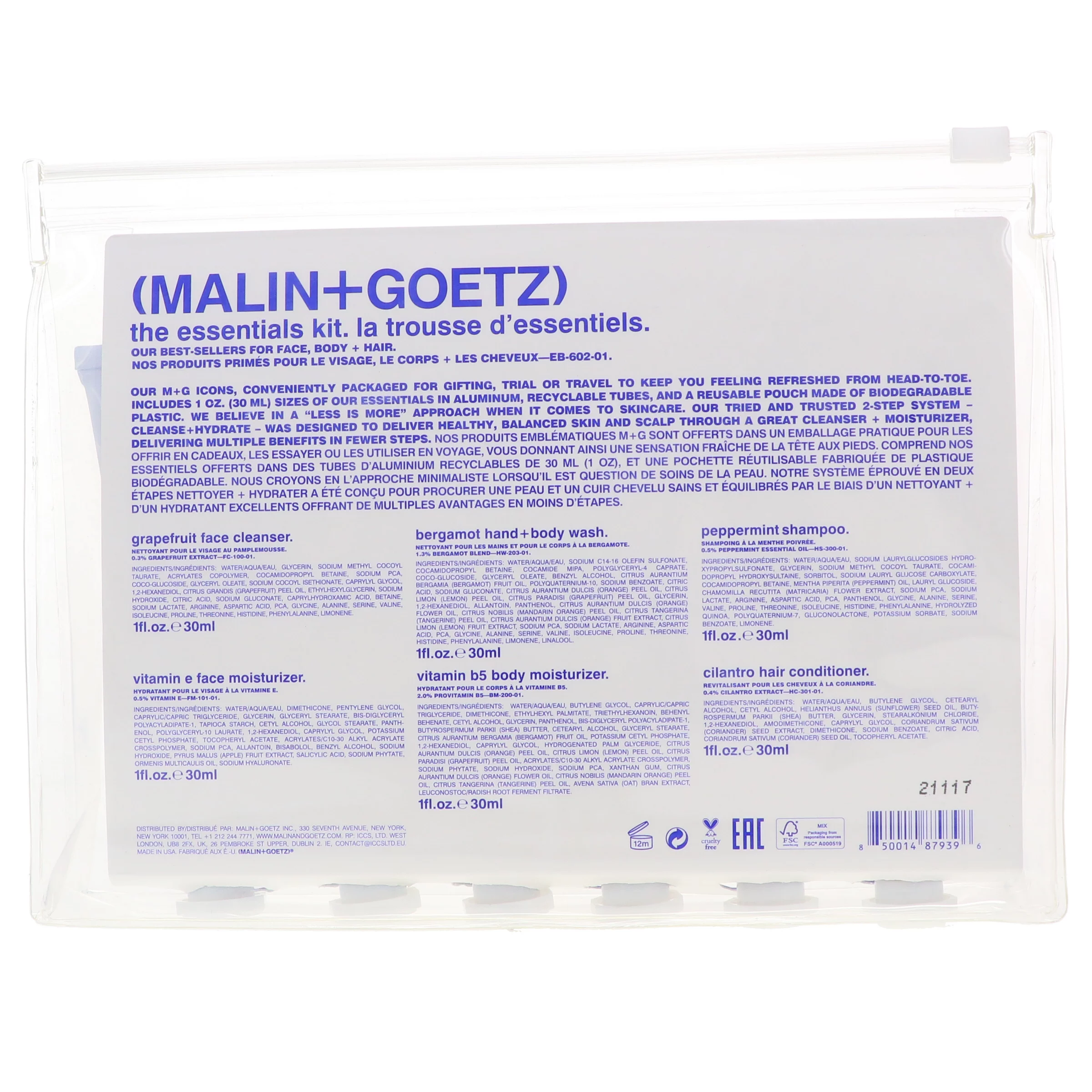 Malin+Goetz Best-Sellers Travel Kit