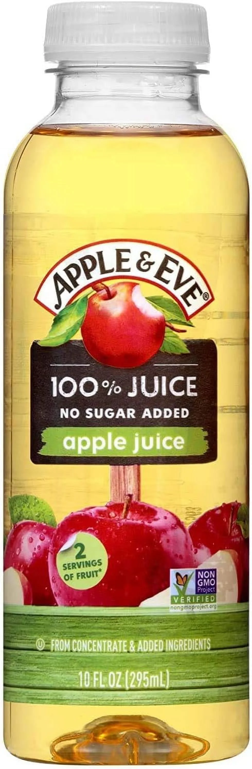Eve 100% Juice Natural Non-GMO No Sugar Added Fruit Drink - 24 Pk (10 Oz)