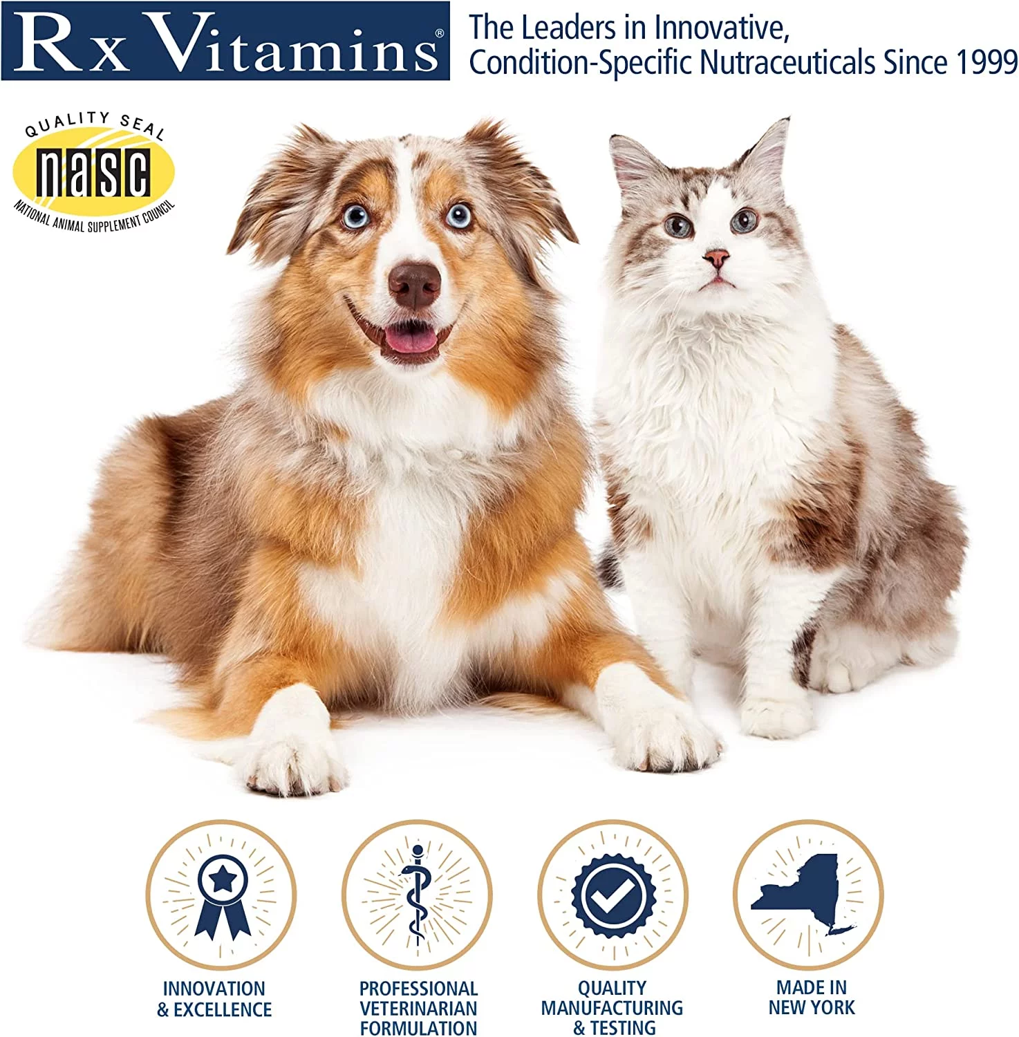 RX Vitamins 708429089209 Cranberry Rx Urinary Supplement Capsules for Dogs & Cats - 90 Count