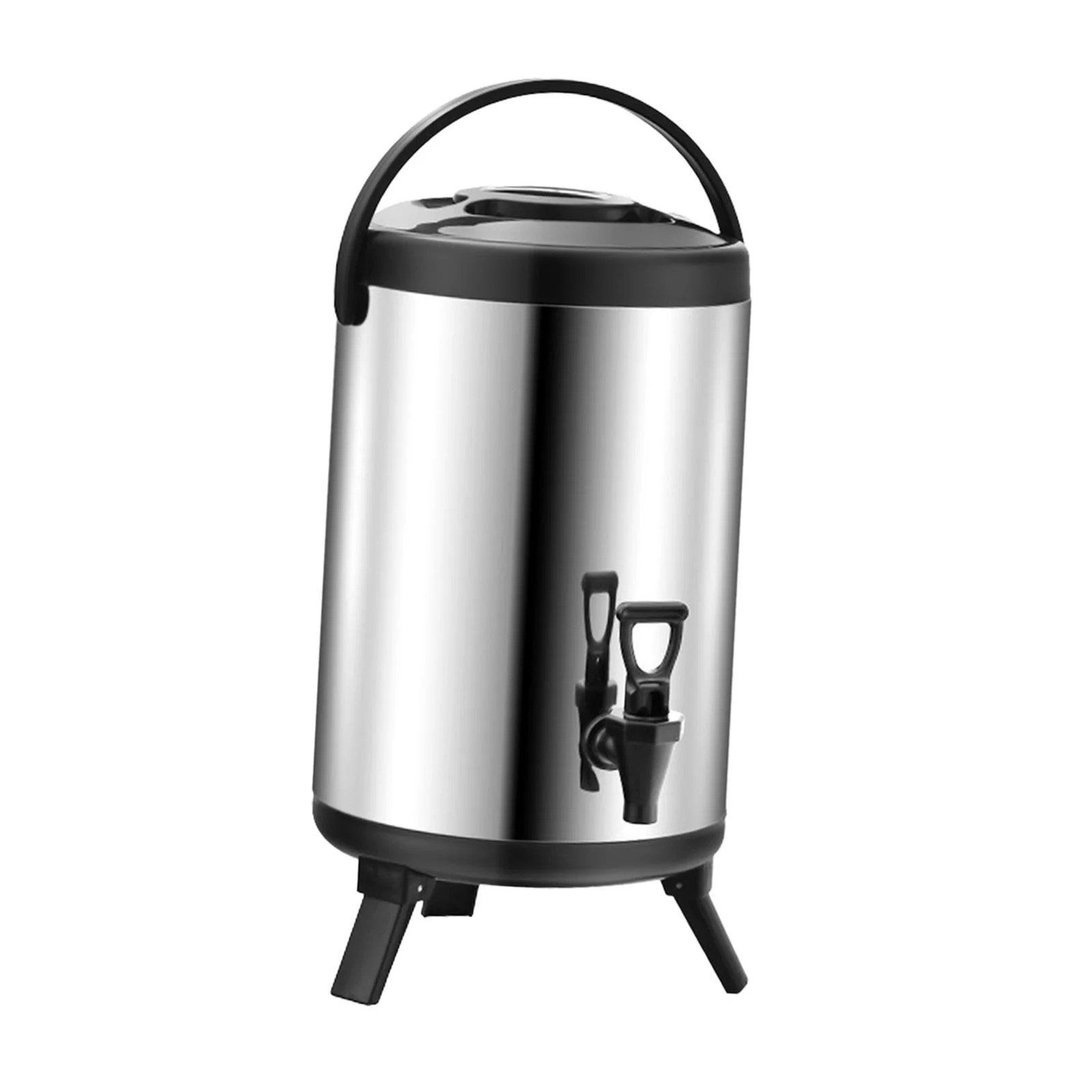 Stainless Steel Insulated Barrel with Spigot, Insulated Beverage Tea Dispenser for Party , 6L