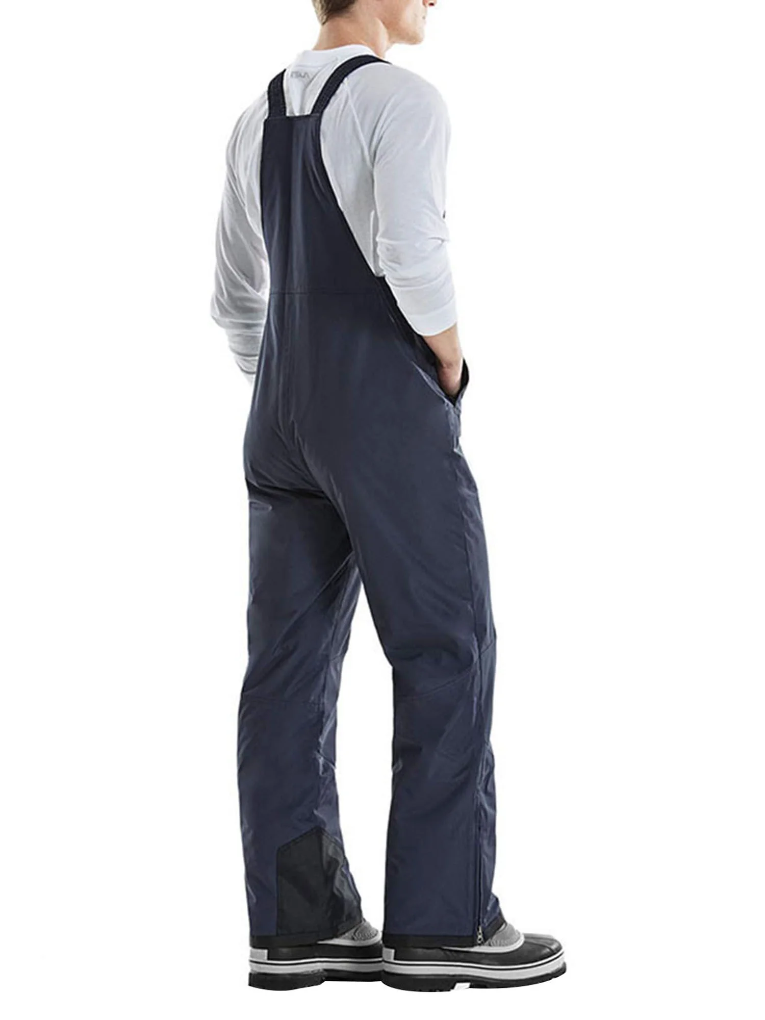 YiLvUst Men's Snow Bibs Overall Snowpant Waterproof Windproof Zip Front Ski Clothes Snow Suits One-Piece Jumpsuit