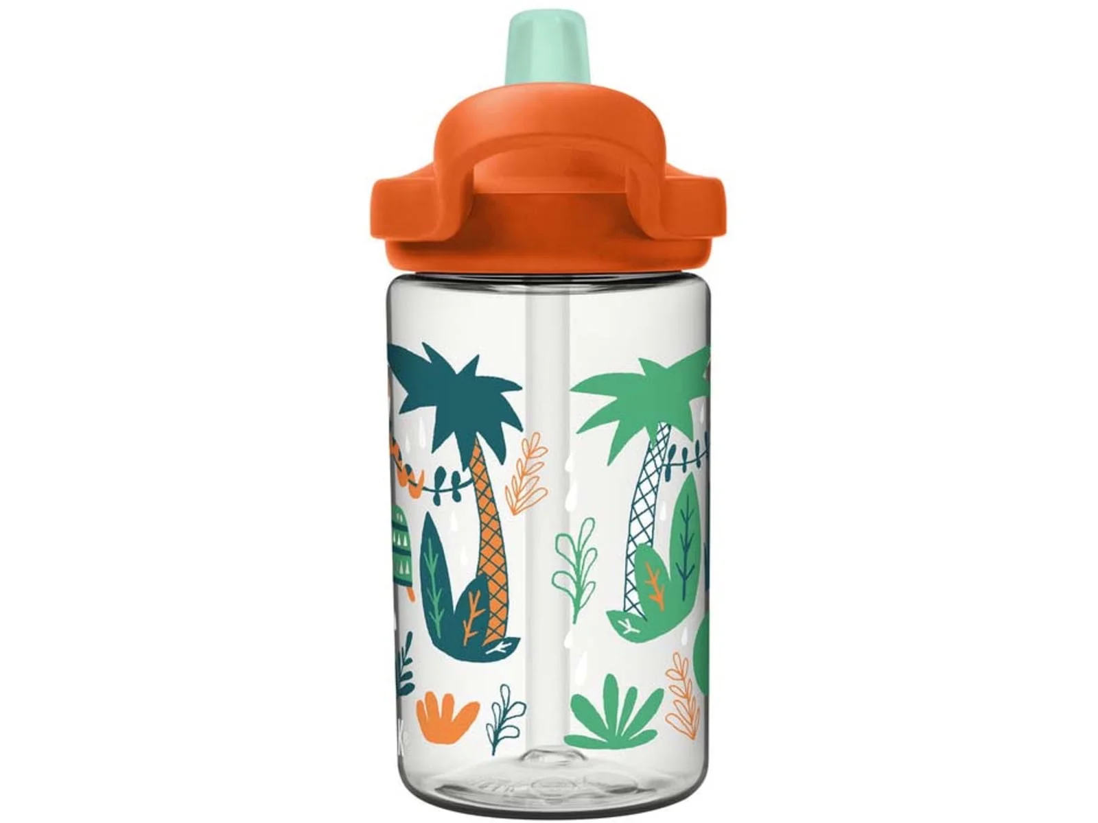 CamelBak Eddy+ Kids Water Bottle, 14oz, Jungle Animals