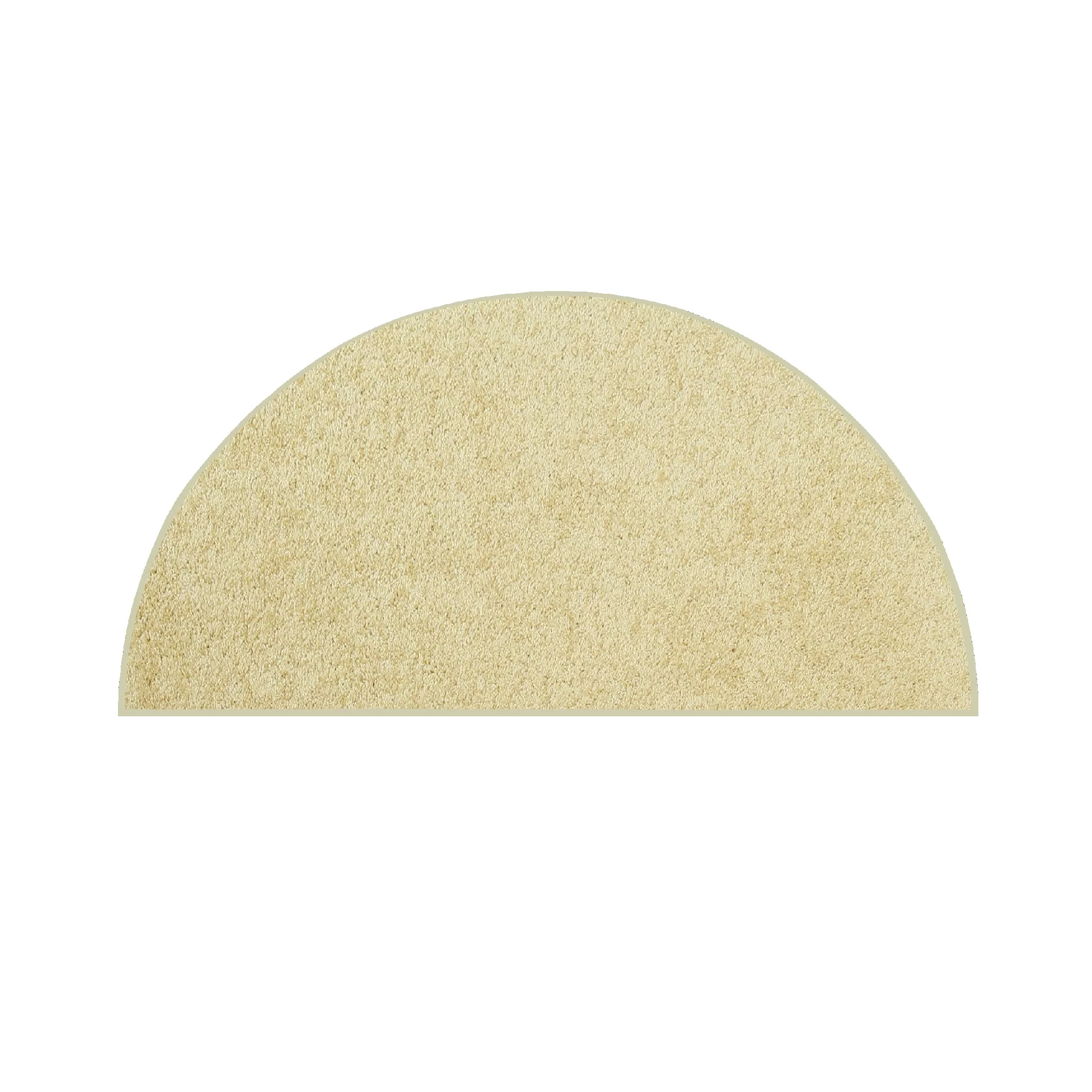 Furnish my Place Modern Plush Solid Color Rug - Yellow, 72