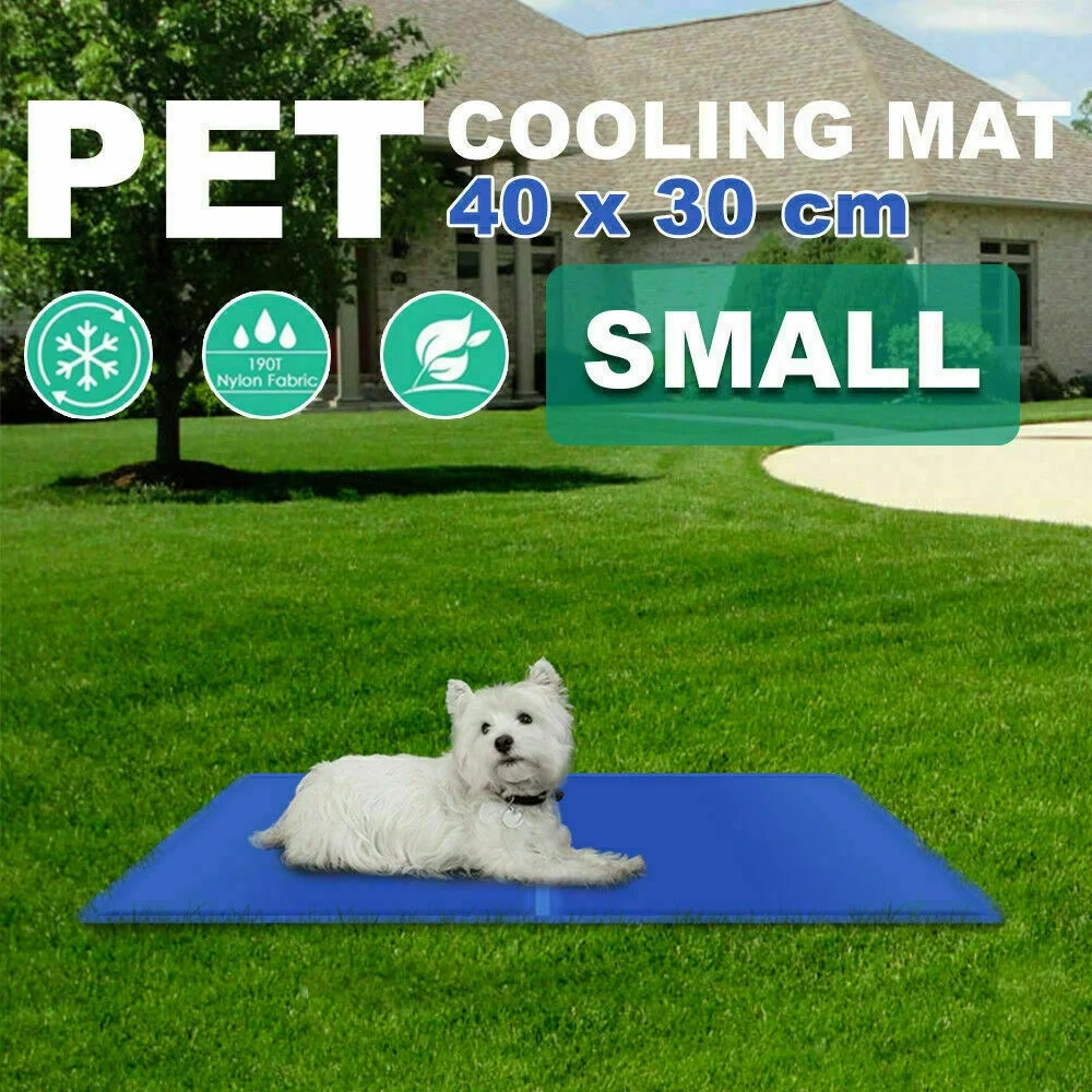 Pet Dog Gel Cooling Mat Self Cooling Cushion Pad for Cat Hot Summer Sleeping Bed