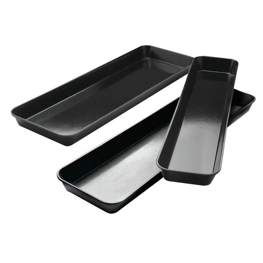 HUBERT® Black Fiberglass Merchandising Tray - 30