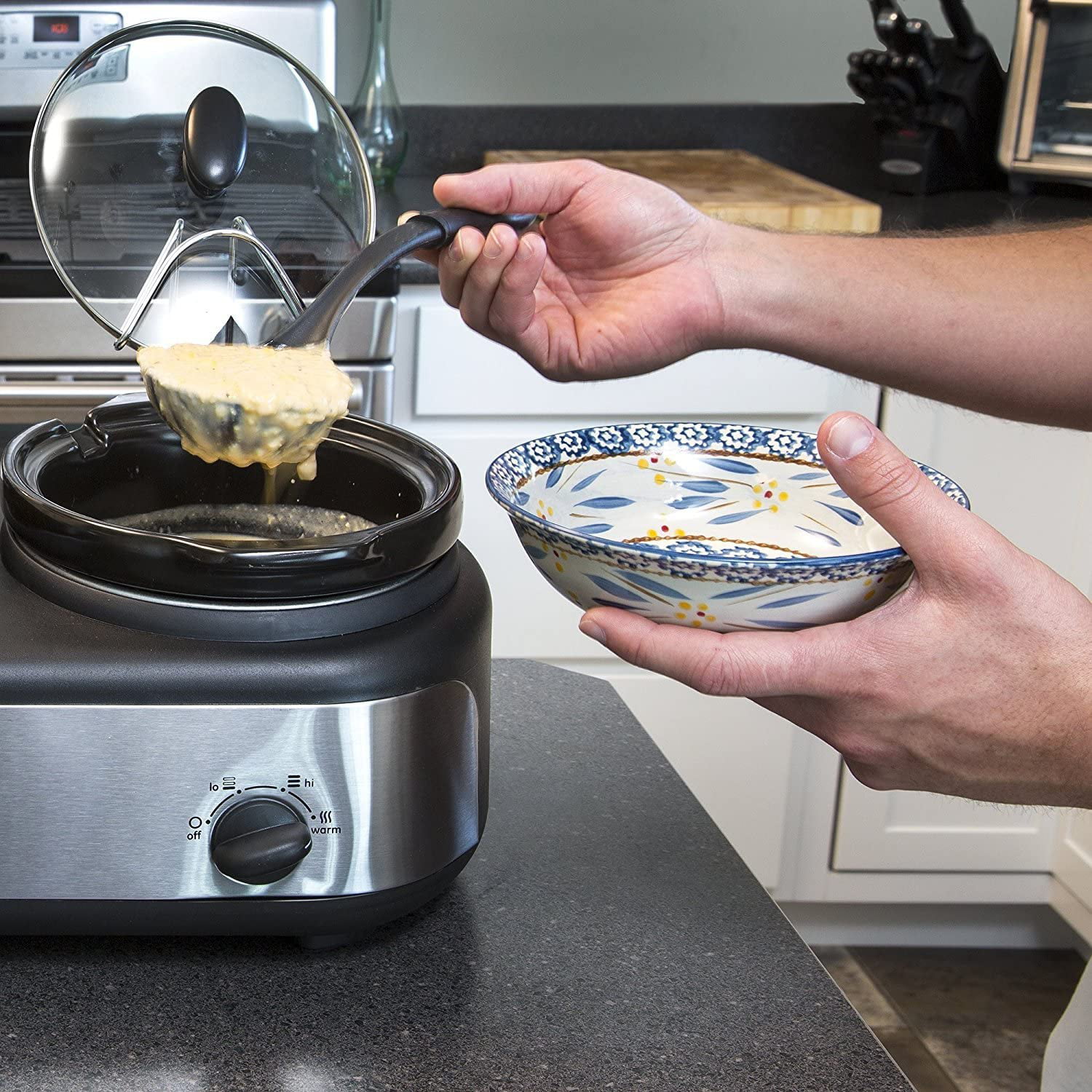 Elite Platinum 3 x 2.5Qt. Triple Slow Cooker EWMST-325FFP