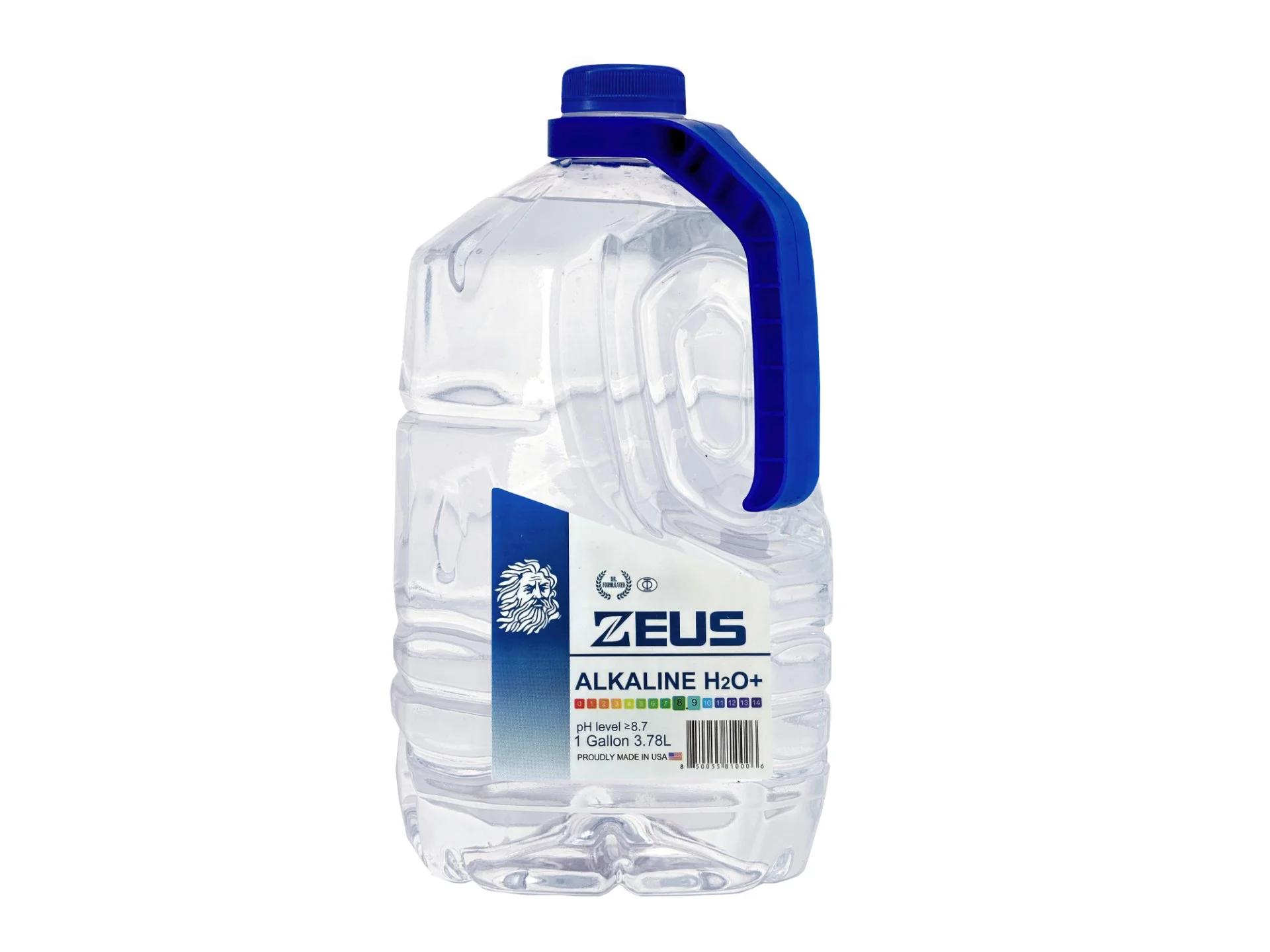 Zeus Alkaline Water (4pk/Gallon)