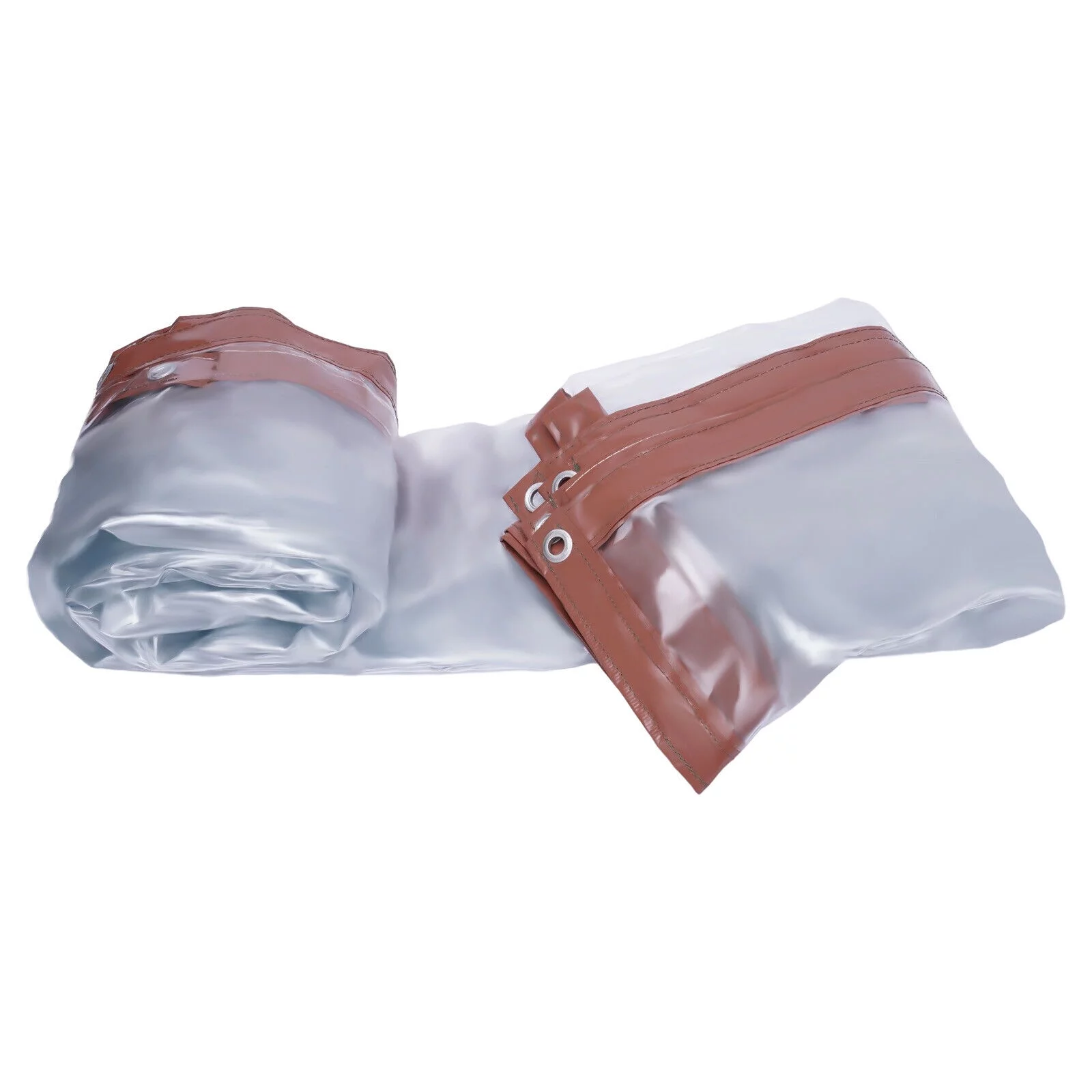 Commercial Waterproof Vinyl Clear Awning Canopy Roll Up Patio Enclosure 8*16FT