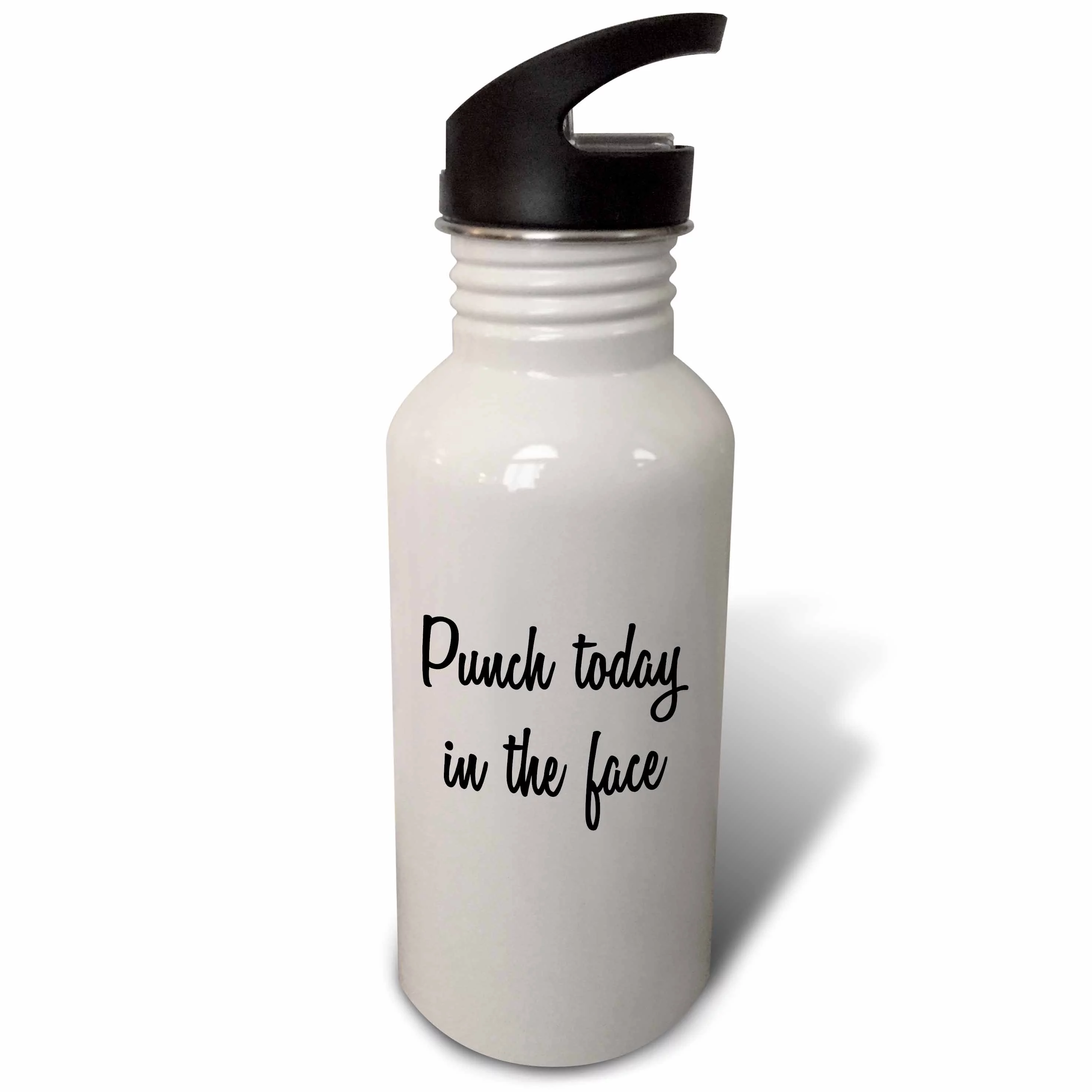 PUNCH TODAY IN THE FACE 21 oz Sports Water Bottle wb-224605-1