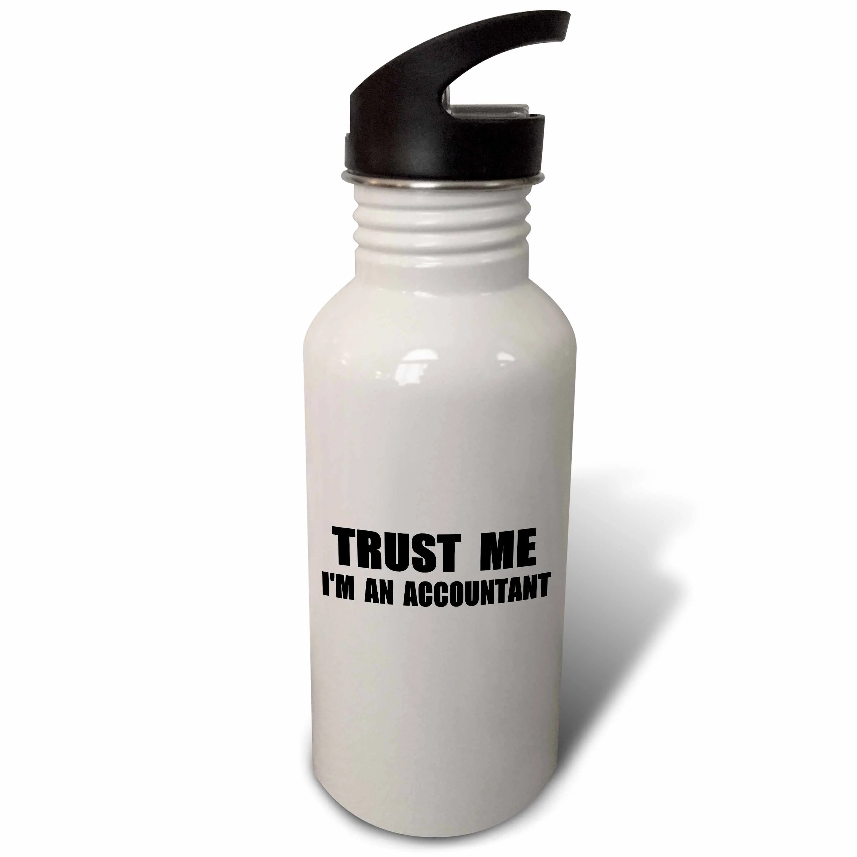 Trust me Im an Accountant - fun accounting humor - funny job work gift 21 oz Sports Water Bottle wb-195588-1