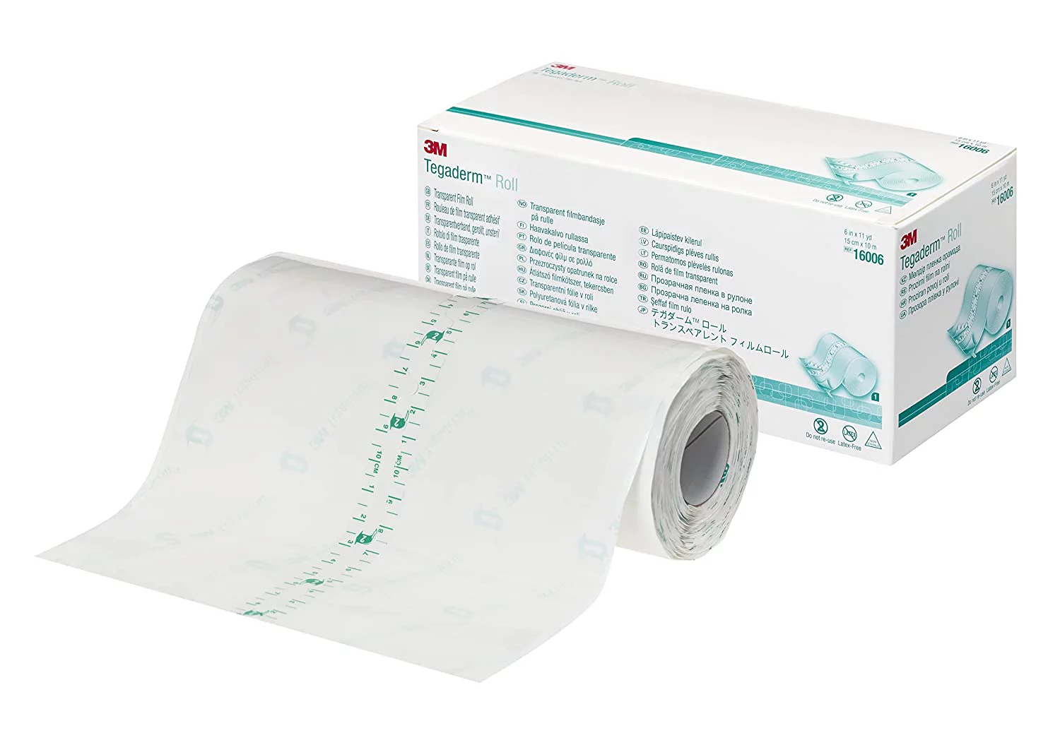 3M Tegaderm Transparent Film Dressing Roll 6