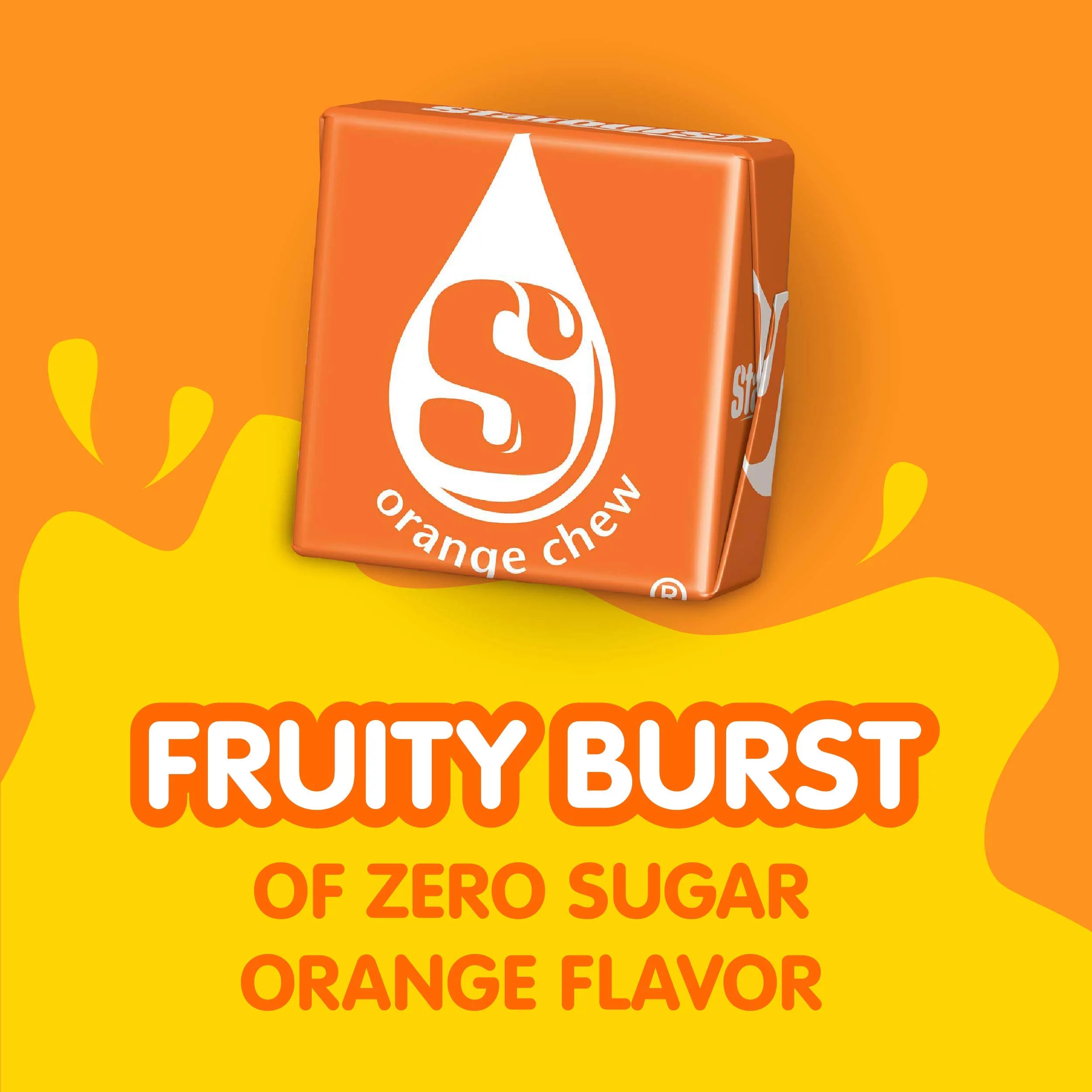 Starburst, Liquid Water Enhancer 1.62 Fl. Oz. Bottle Pack – Orange – Low Calorie Zero Sugar Drink Enhancer Bottle Makes 24 8Oz. Servings Convenient Easy To Use, 12 Count