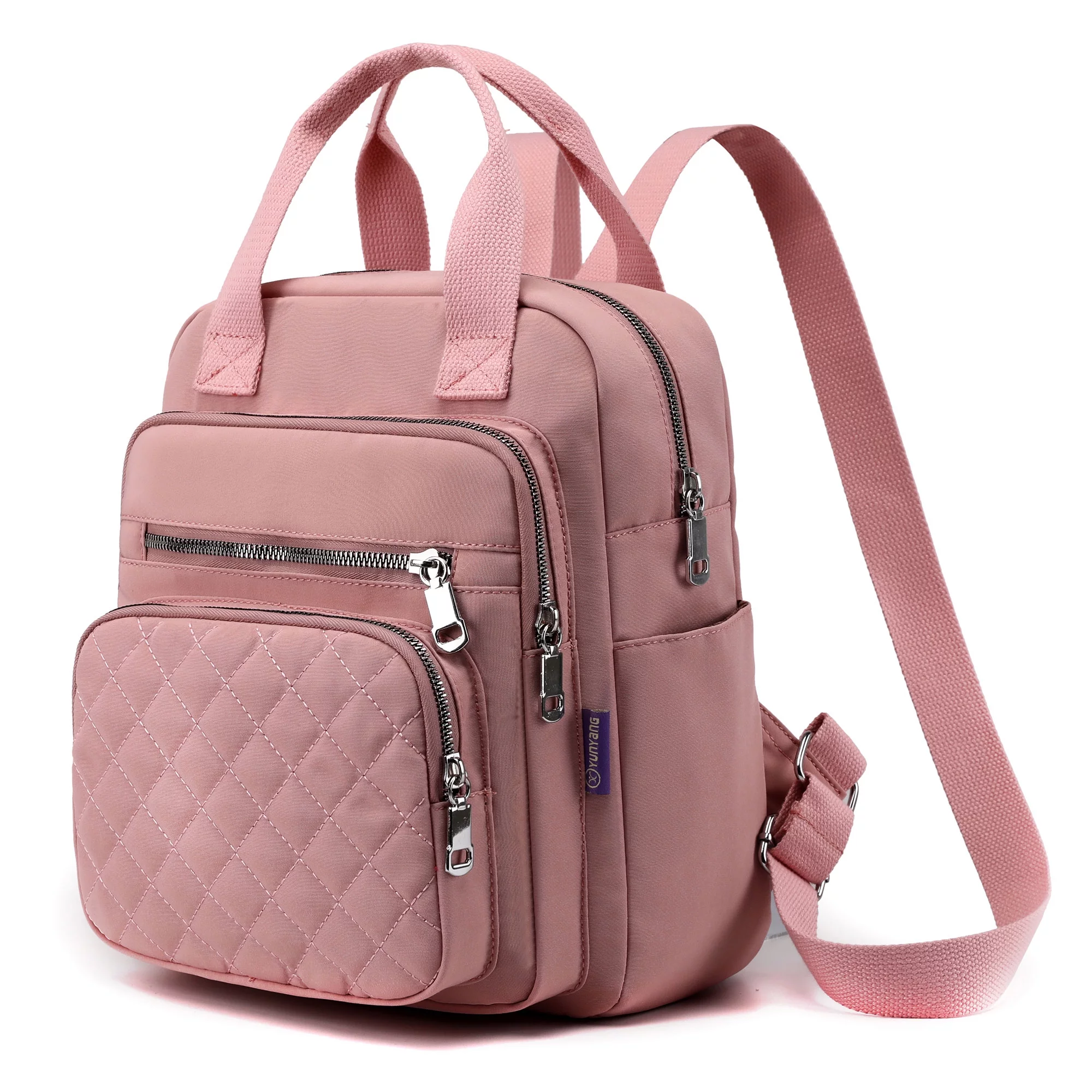 Aomigcot Nylon Backpack Purse For Women Casual Travel Handbag Ladies Shoulder Bags