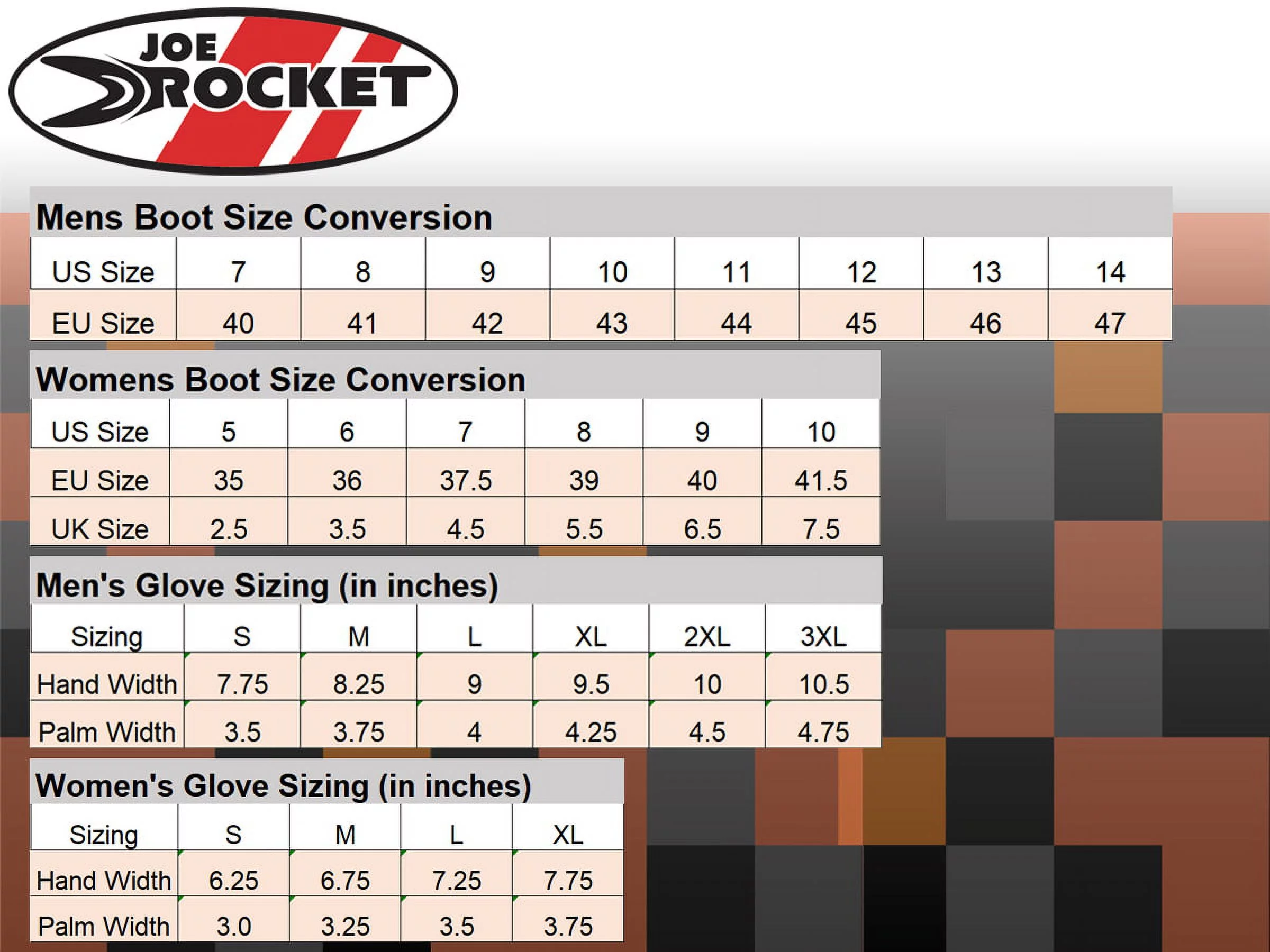 Joe Rocket Sector Gloves (Large, Black/Red)