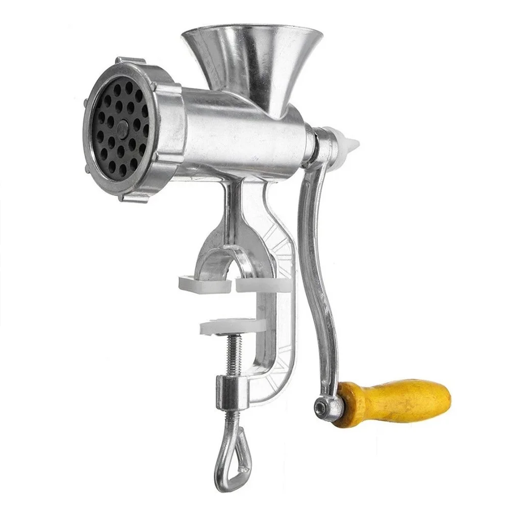 JahyShow Manual Meat Mincer - Easy to Use and Clean Aluminum Alloy Grinder