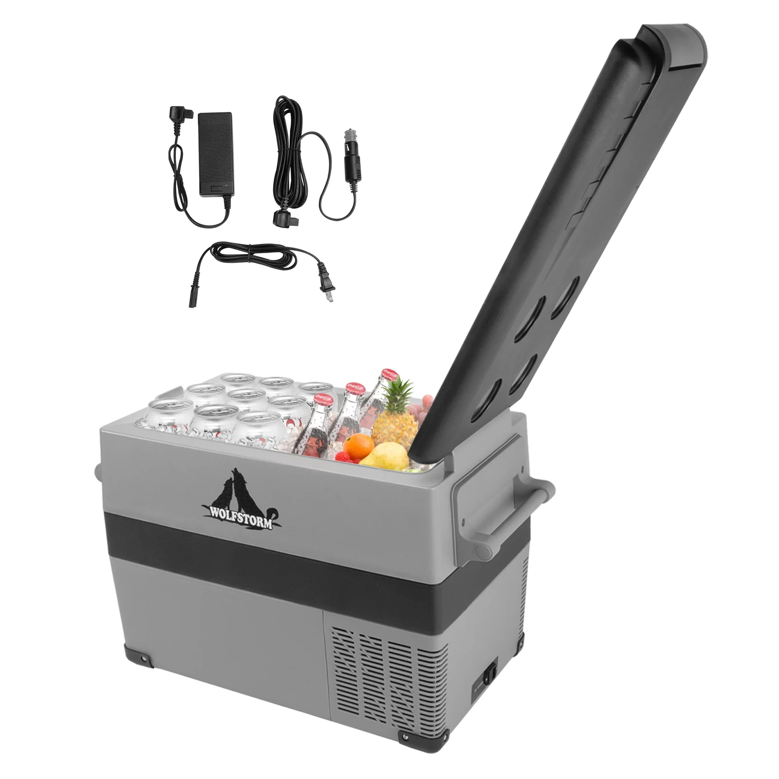 CPW Wolf Storm Portable 45 Liter Capacity Refrigerator Car Travel Truck Cooler Camping Freezer 12V 24V Mini Fridge