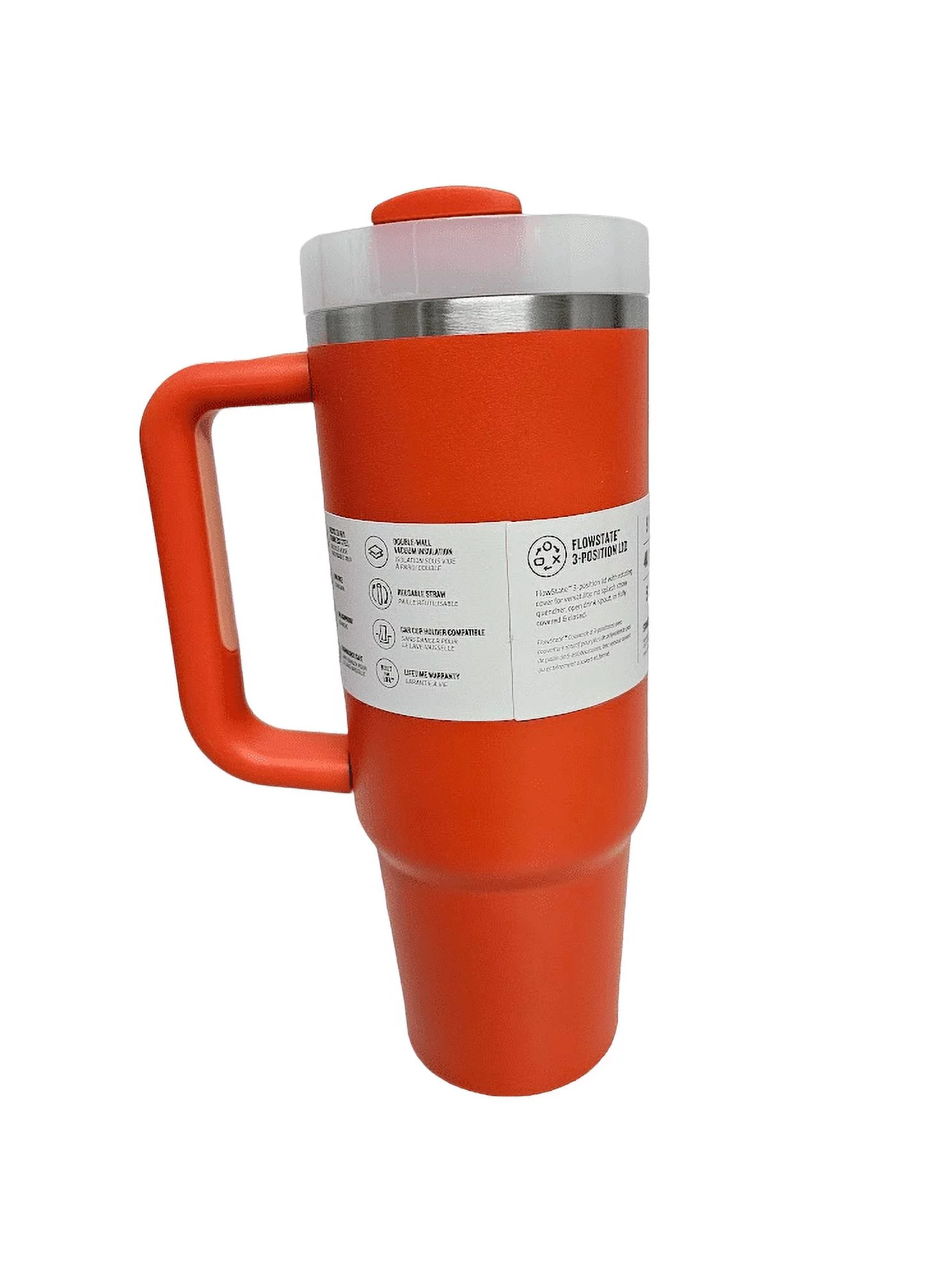 Stanley Quencher H2.0 FlowState Tumbler - 30 fl. oz. -Tigerlily