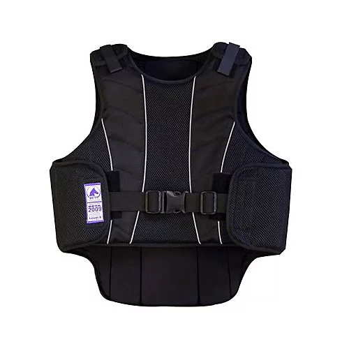 Supra-Flex Adult Body Protector Vest LG Black