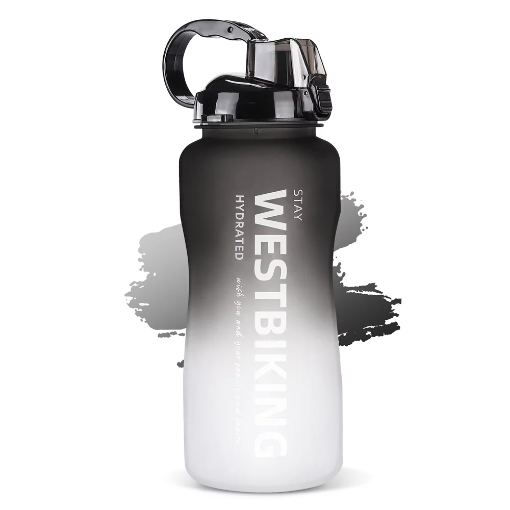 Apexeon Sports Water Bottle with Straw, Camping Hiking Exercise Drinkware, Large Capacity, for Fitness Lovers