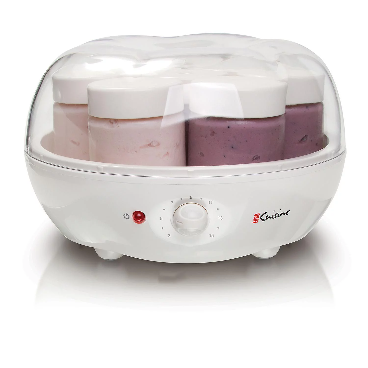Euro Cuisine Automatic Yogurt Maker - with Extra Jars and Yogurt Starter