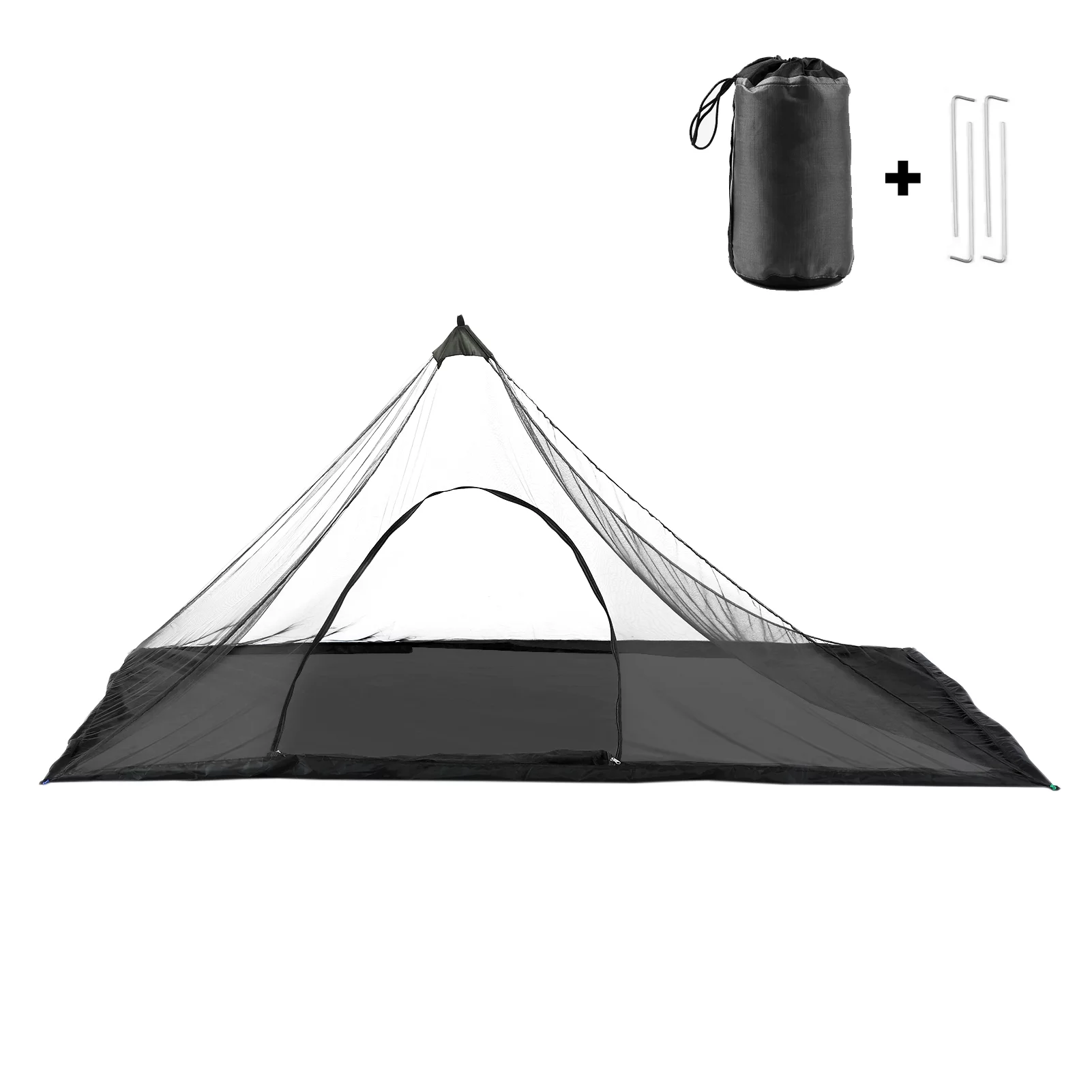 Apexeon Camping Tent with Carry Bag - Water Resistant Mesh Tent for Outdoor Excursions