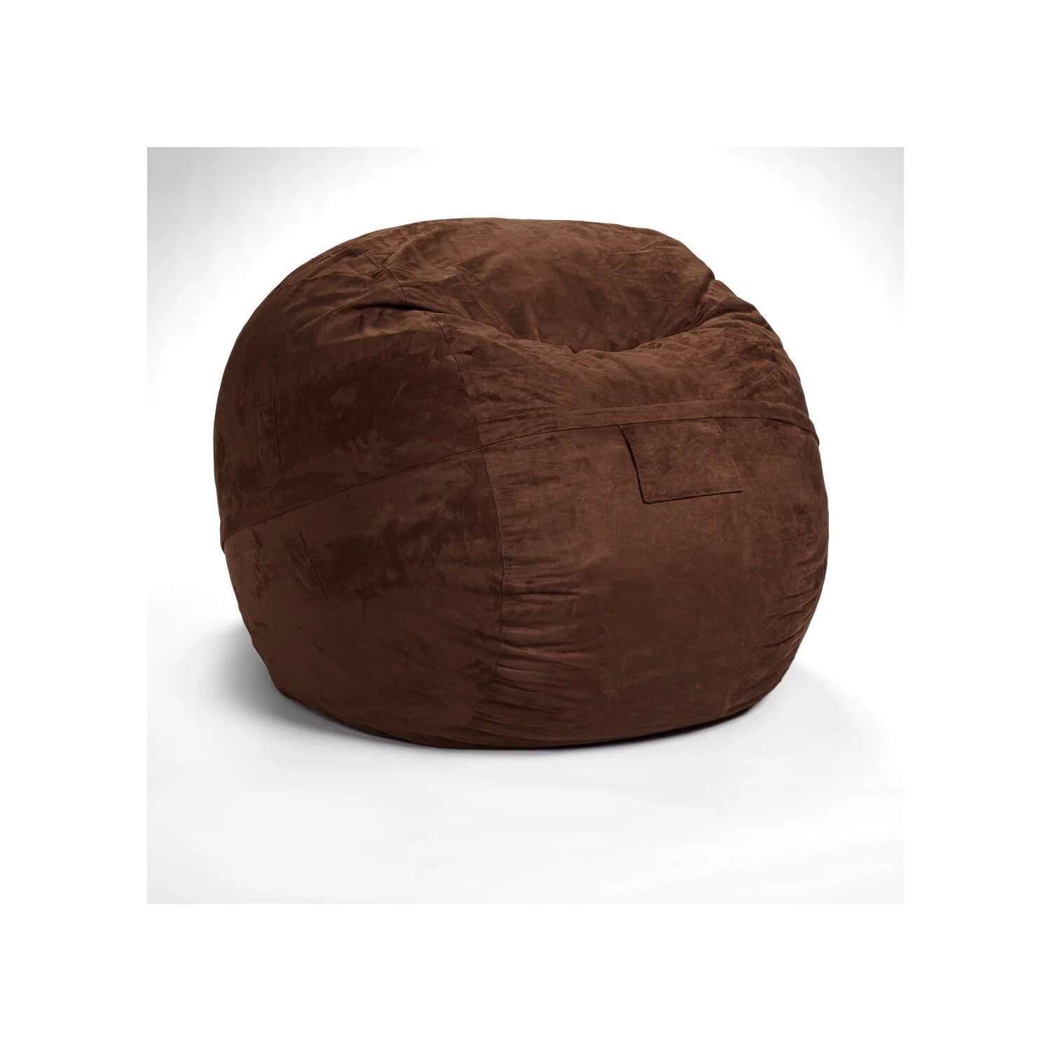 AJD Home  Bean Bag Chair for Adults Chocolate