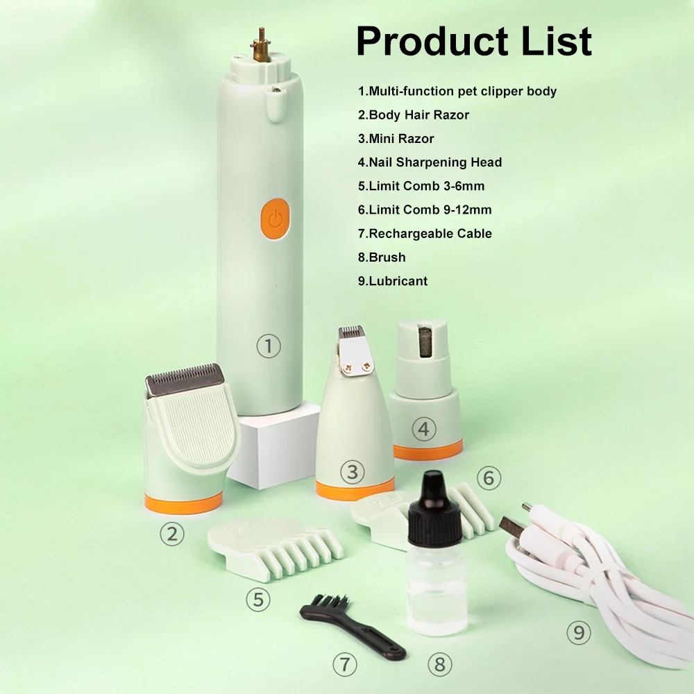 PAKEWAY Hair clippers,Nail Polishers Body - Polishers Body Hair Efficient Nail Efficient Motor Motor Safety Hair Efficient Motor Safety Low Noise Nail Pet Nail Polishers Motor Safety Low