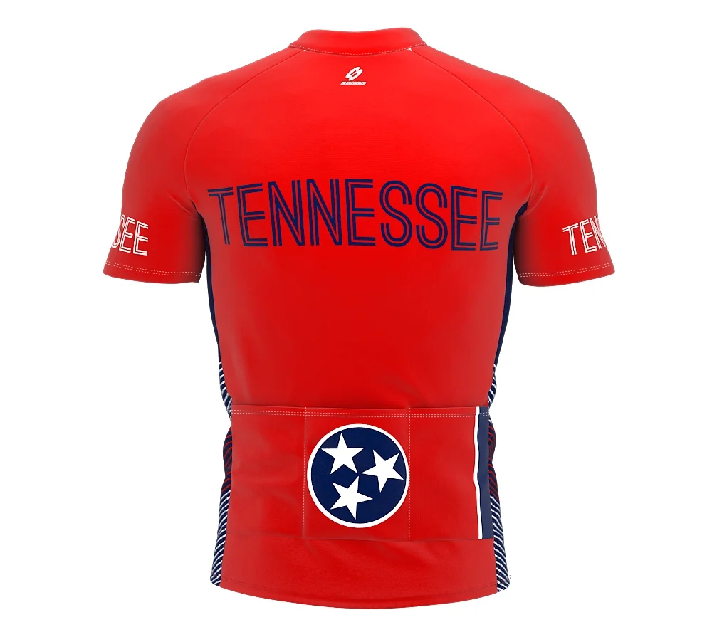 Tennessee Bike Short Sleeve Cycling Jersey for Men - Size XS