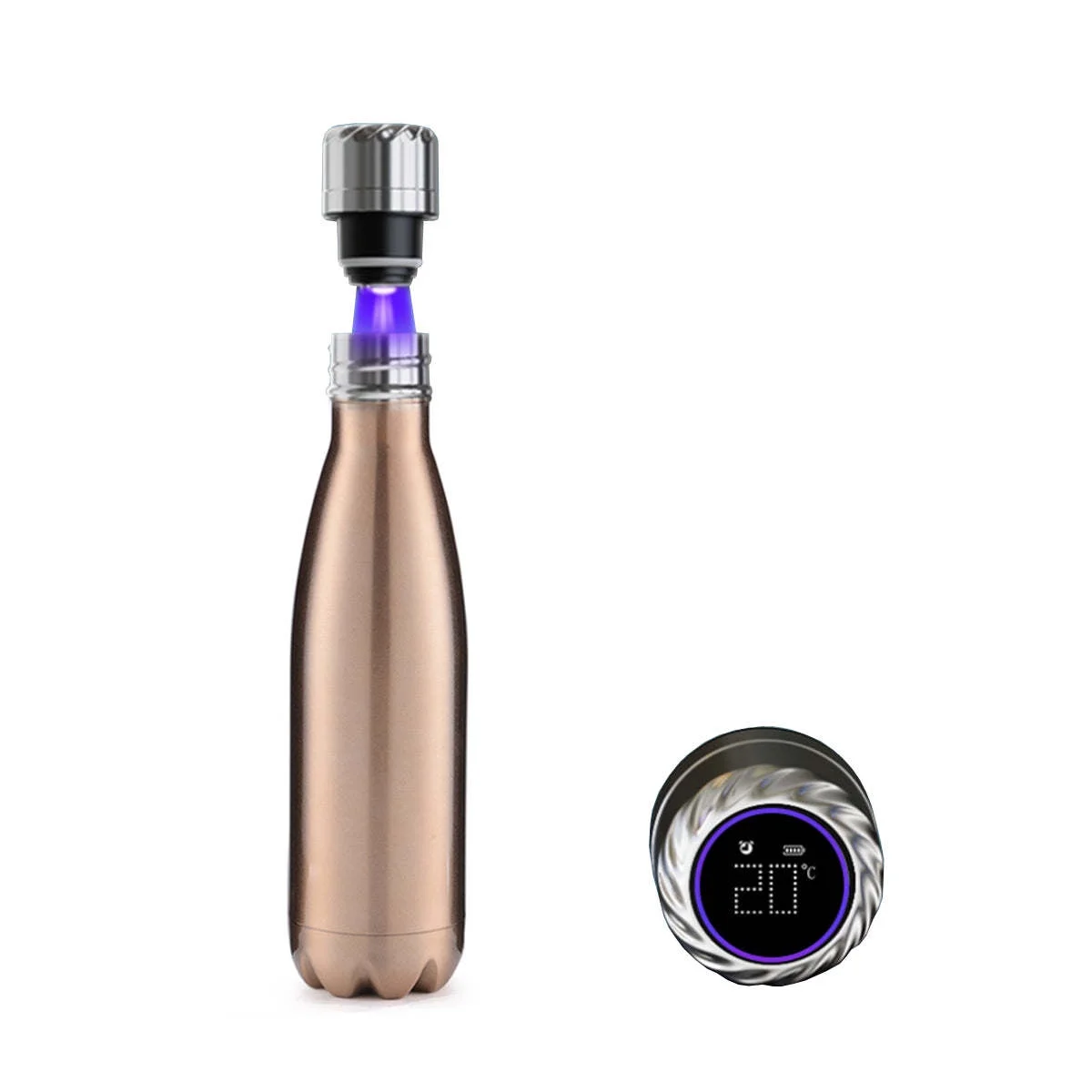 Aquaala UV Water Bottle - 1 pack - Stay Hydrated Anytime