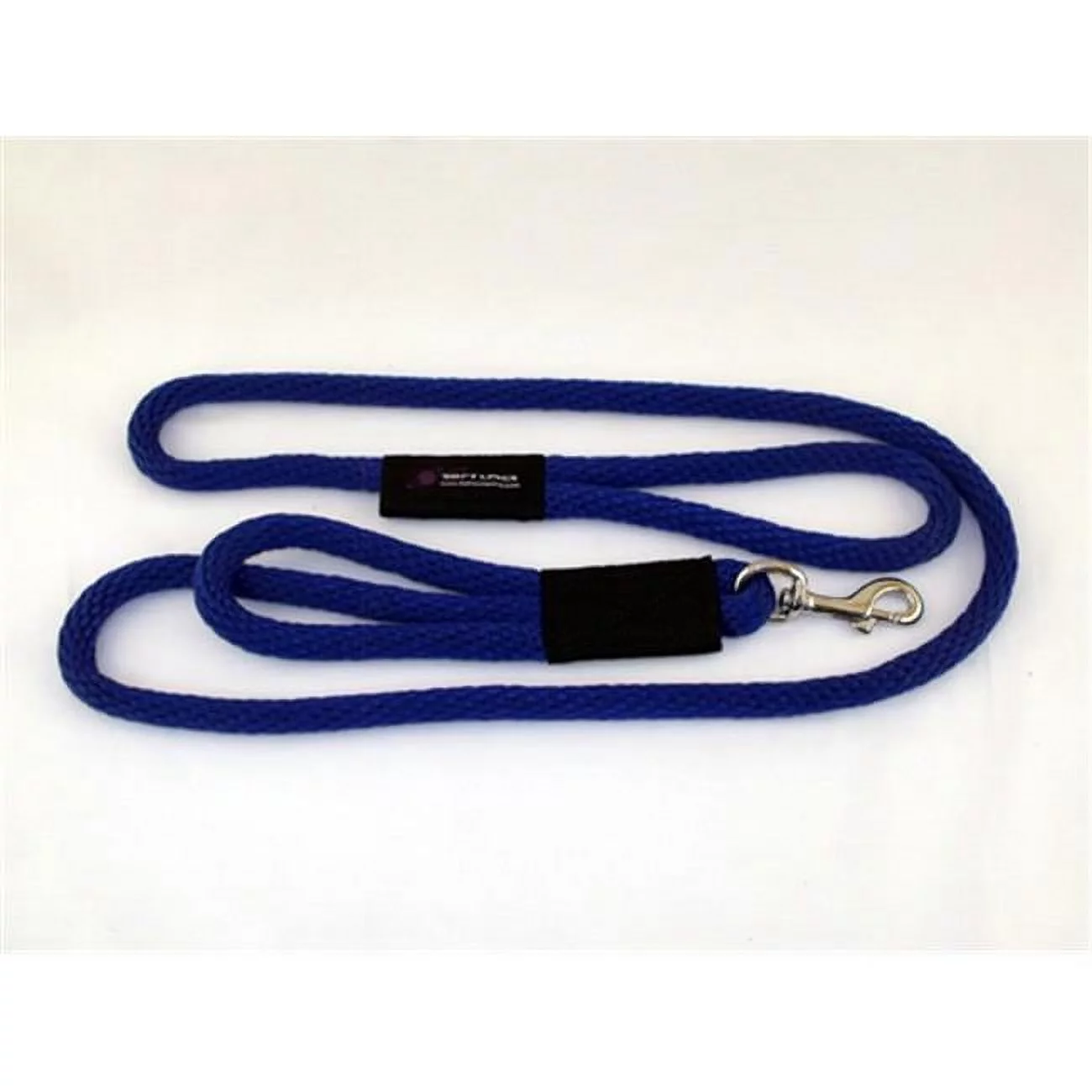 2 Handled Sidewalk Safety Dog Snap Leash 0.62 In. Diameter By 8 Ft. - Royal Blue