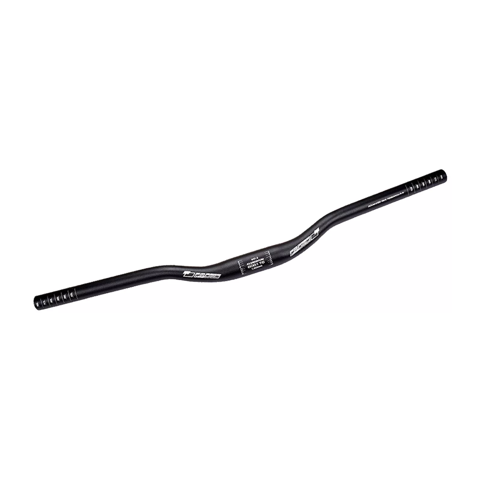Mountain Bike Handlebar 31.8mm 620mm Handlebar for BMX Riding Biking Black
