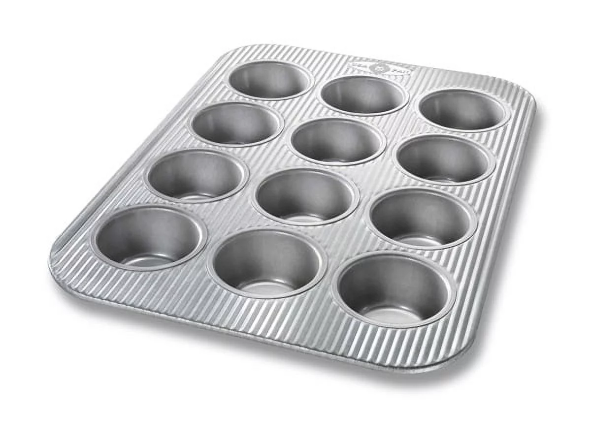 USA Pan Bakeware Nonstick 12 Cup Muffin Pan