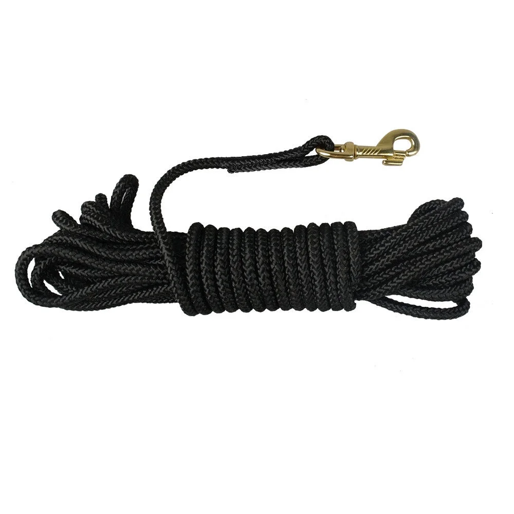 10/16/33/66ft Extra Long Pet Dog Tracking Leash Nylon Rope Agility Training Lead