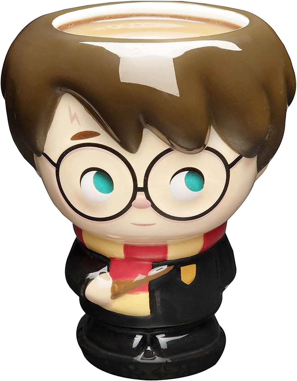 Harry Potter Coffee Mug, 16 Oz - Kawaii Figure Goblet Cup Design by Jerrod Maruyama - Ceramic - Great Gift for Kids & Adults