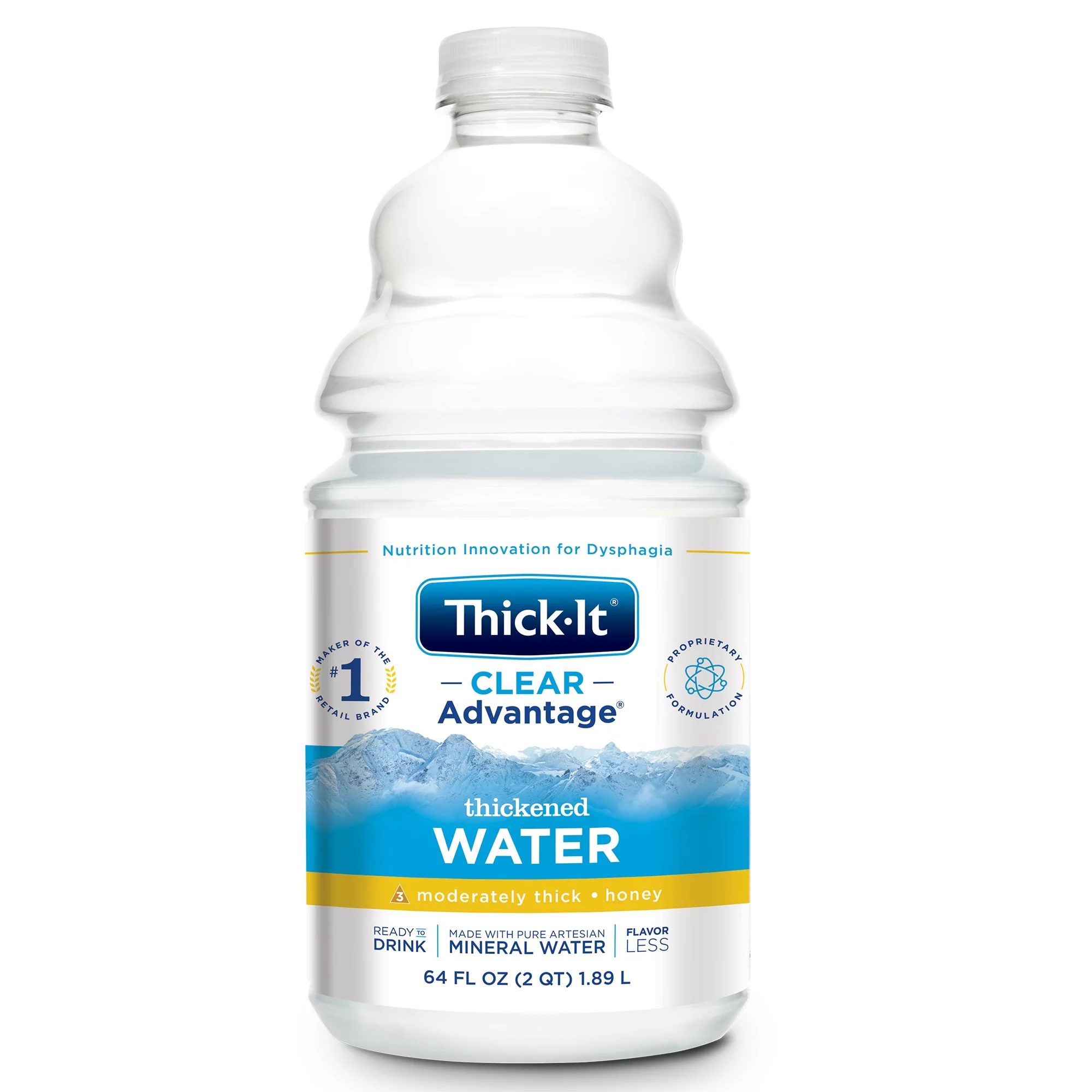 Thick-It Clear Advantage Thickened Water Unflavored 64 oz. Bottle