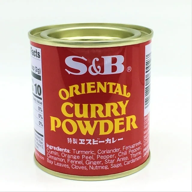 S&B Oriental Curry Powder, 3 oz (Pack of 6)