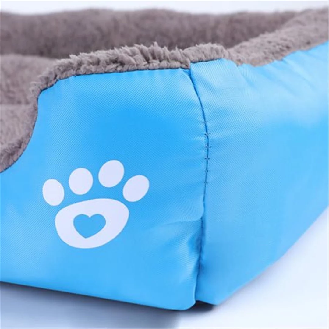 ZBH large Dog Bed Machine Washable Rectangle Puppy Bed with Anti-Slip Bottom, Soft Sleeping Pet Bed Durable
