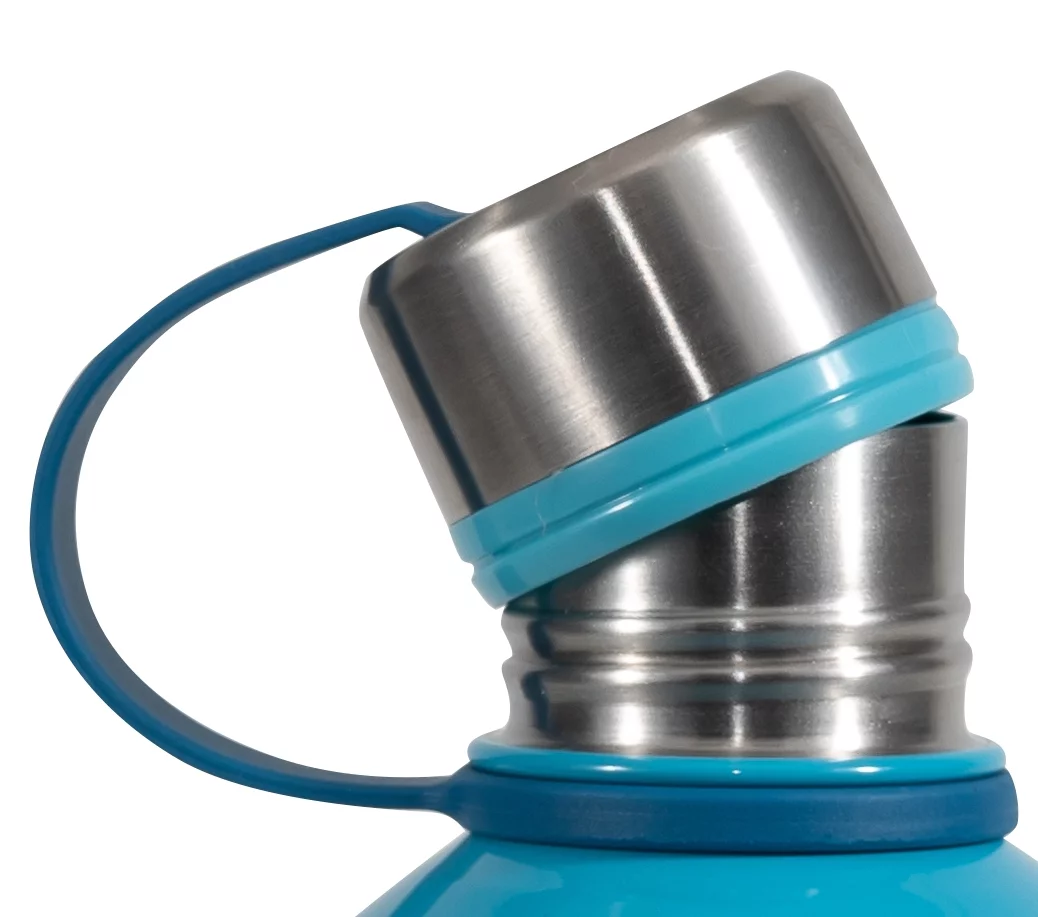 Cool Gear  Stainless Steel Double Wall Absorb Bottle, Sealife, 16 Fluid Ounces