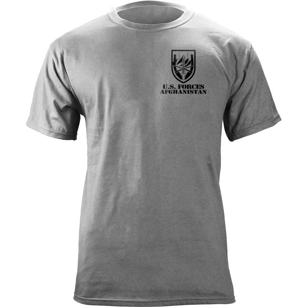 Army US Forces Afghanistan Full Color Veteran T-Shirt