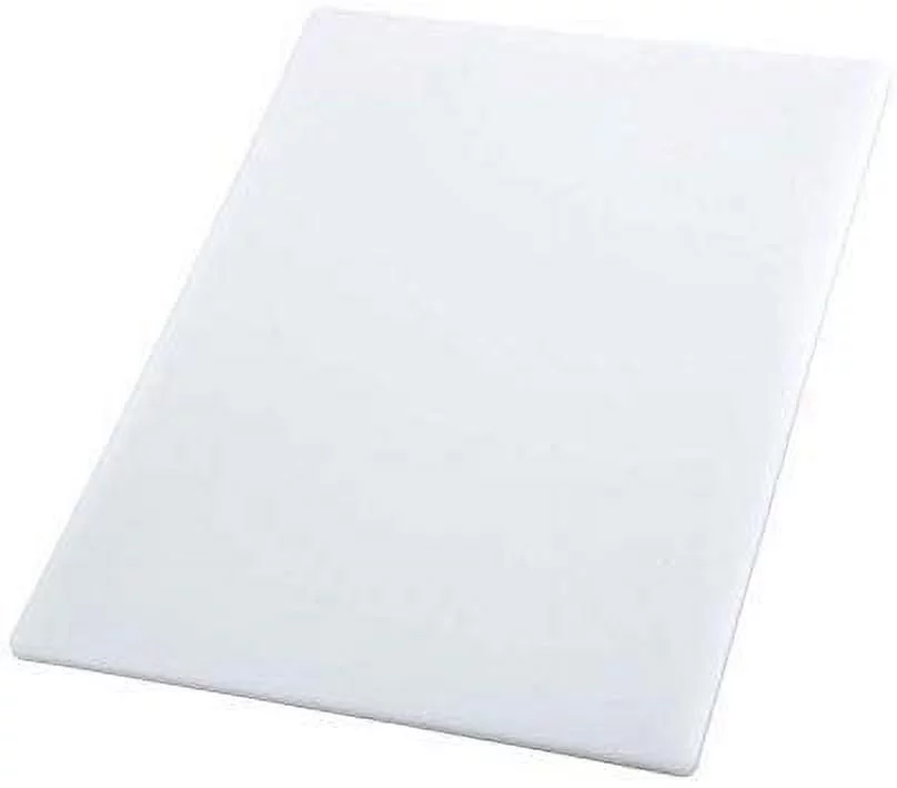 Winco Plastic Cutting Board, 1/2