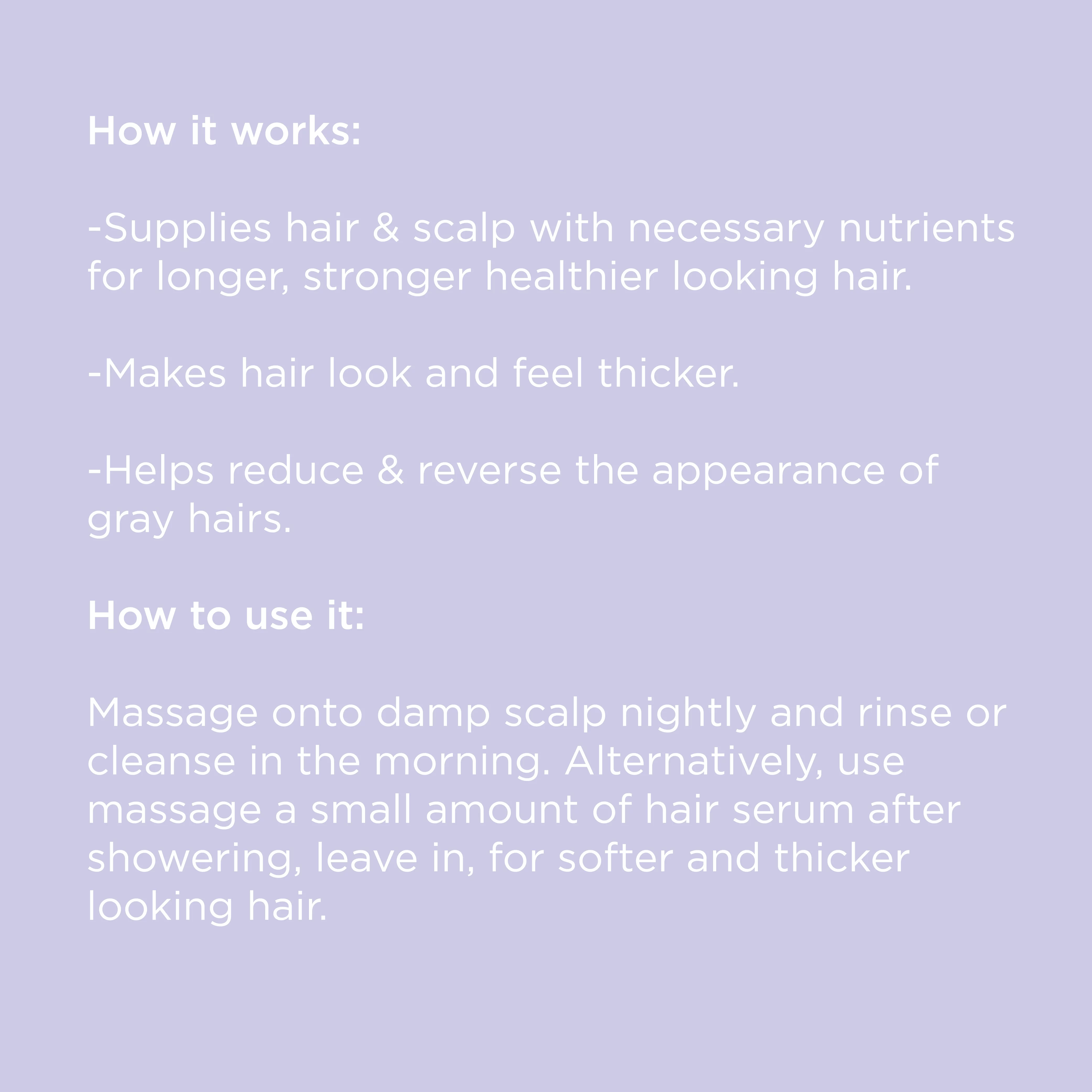 Skin Actives Scientific - Advanced Ageless Hair Serum 4 oz.