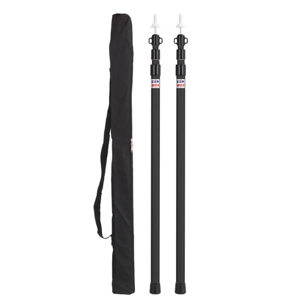 Portable Telescopic Tent Support Rod Lightweight Aluminum Alloy Awning Rod for Easy Storage and Carrying