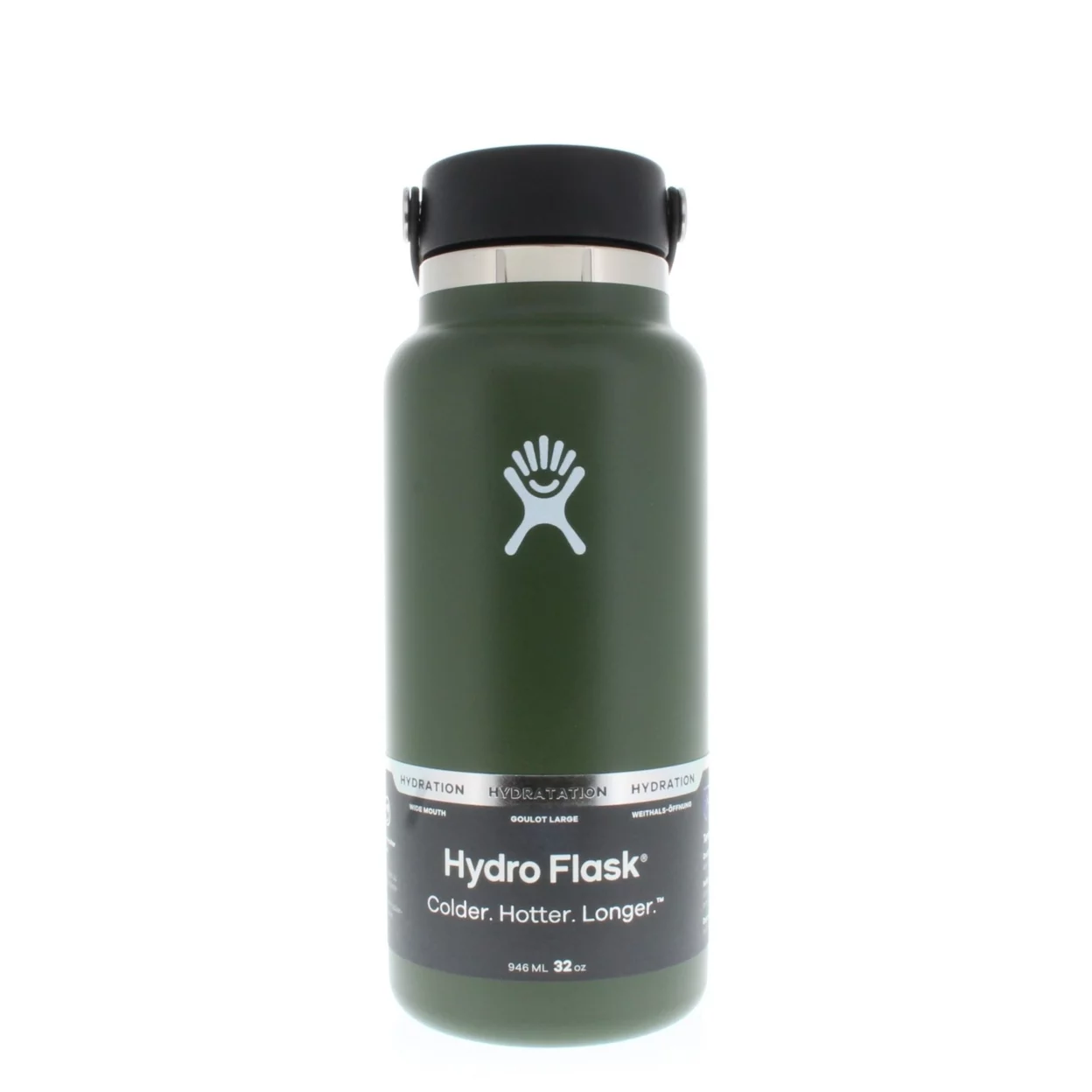Hydro Flask Wide Mouth Water Bottle with Flex Cap 32oz/946ml