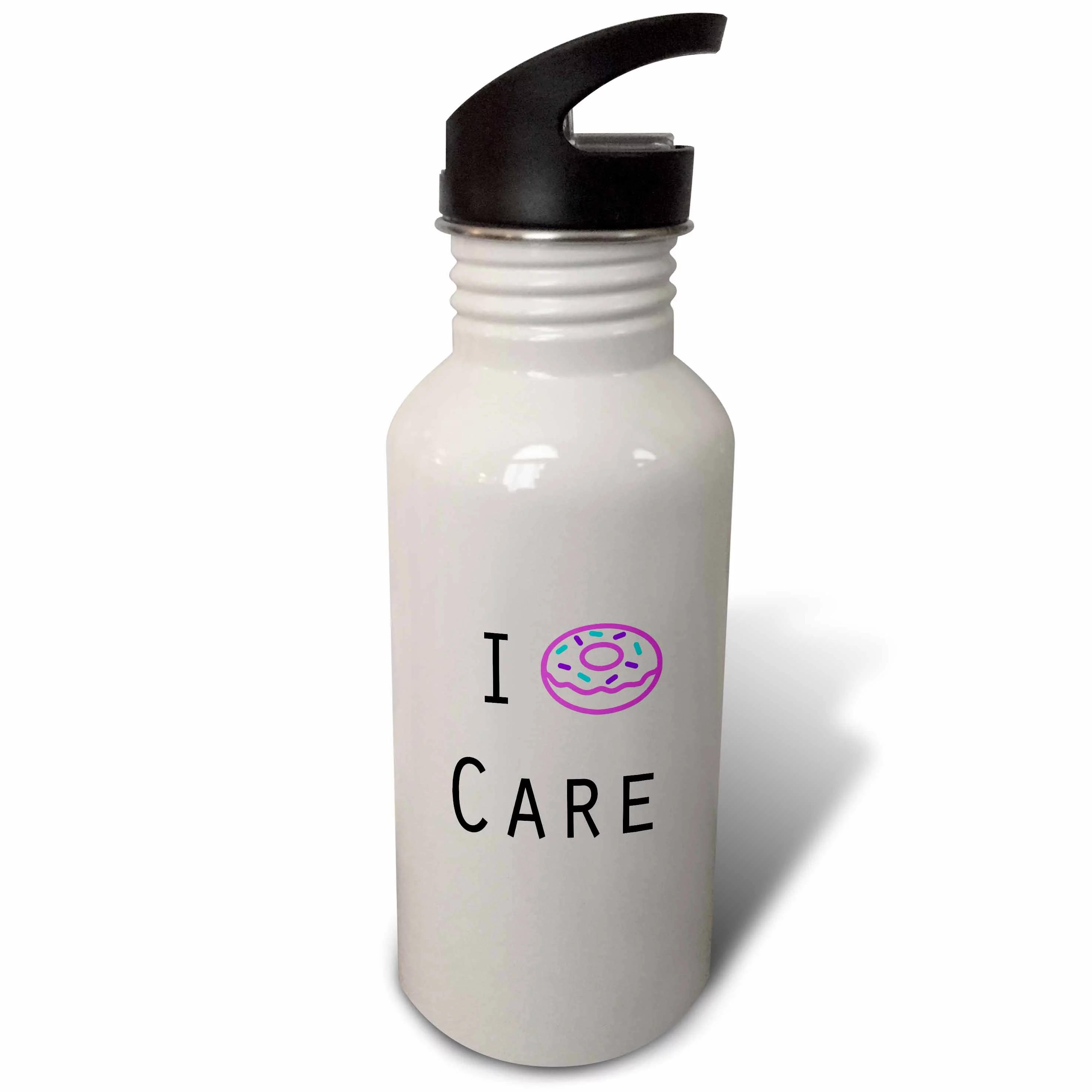 I DONUT CARE 21 oz Sports Water Bottle wb-224571-1