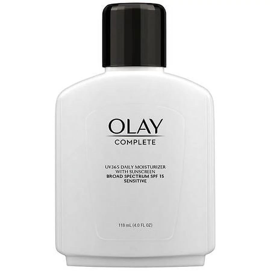 Olay Complete Daily Moisturizer with Sunscreen SPF 15, Sensitive Fragrance-Free 4.0 fl oz Pack of 2