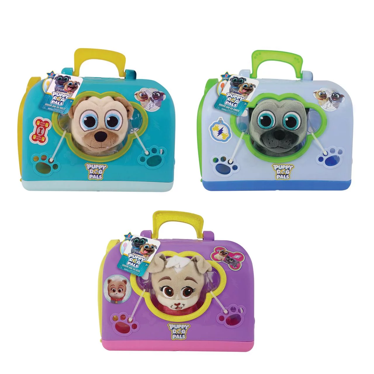Puppy Dog Pals Groom and Go Pet Carrier, Keia, Ages 3+