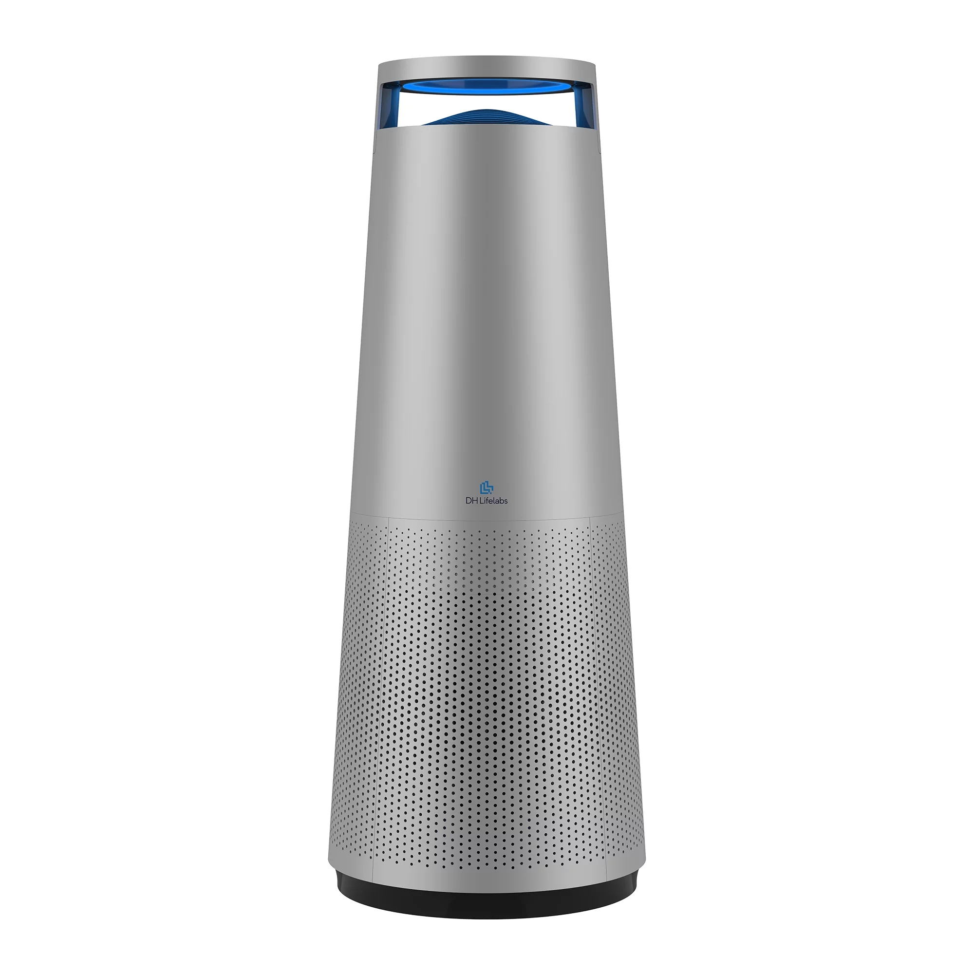 DH Lifelabs Sciaire + HEPA Air Purifier | Ions Actively Clean & Deodorize Air | Eliminates 99.97% of Bacteria & Viruses | H13 HEPA Purifier Filter for Allergies Pets | Large Room Home | Grey